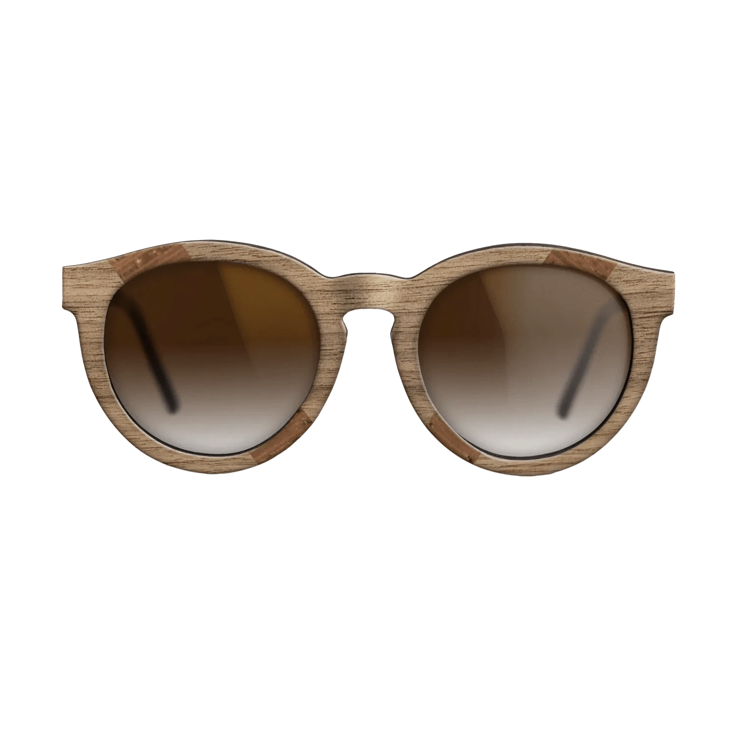 Walnut Claro Light,Walnut: Straight Grain,Louro Preto: Recursive - The Rebel - Round - 906 - SIRIS wood optic