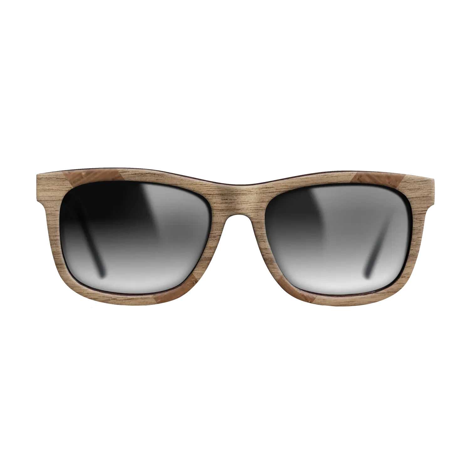 Walnut Claro Light,Walnut: Straight Grain,Louro Preto: Recursive - The Hero - Square - 906 - SIRIS wood optic