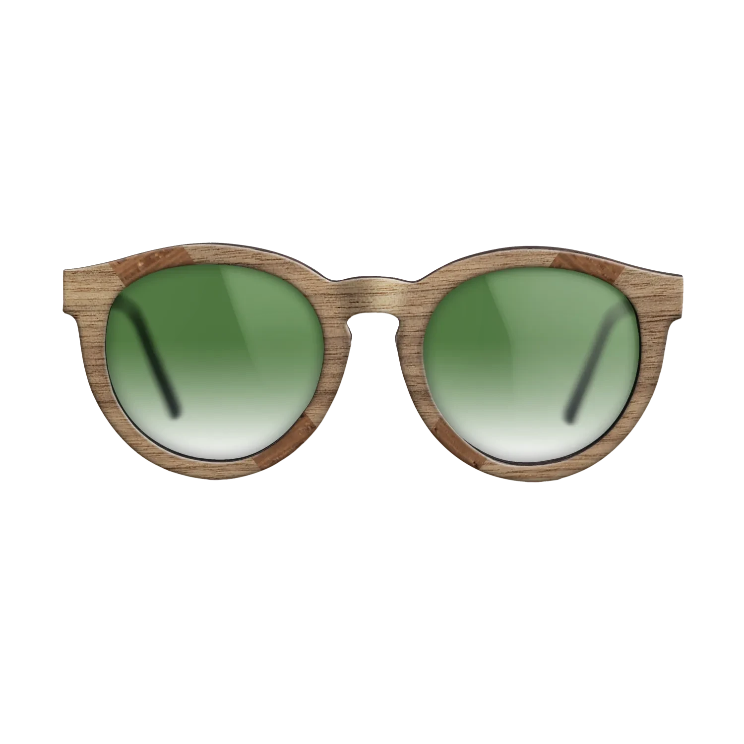 Walnut Claro Light,Walnut: Straight Grain,Louro Preto: Recursive - The Rebel - Round - 906 - SIRIS wood optic