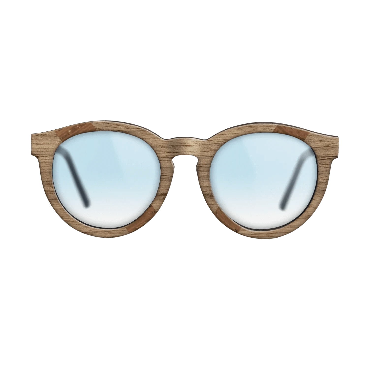 Walnut Claro Light,Walnut: Straight Grain,Louro Preto: Recursive - The Rebel - Round - 906 - SIRIS wood optic