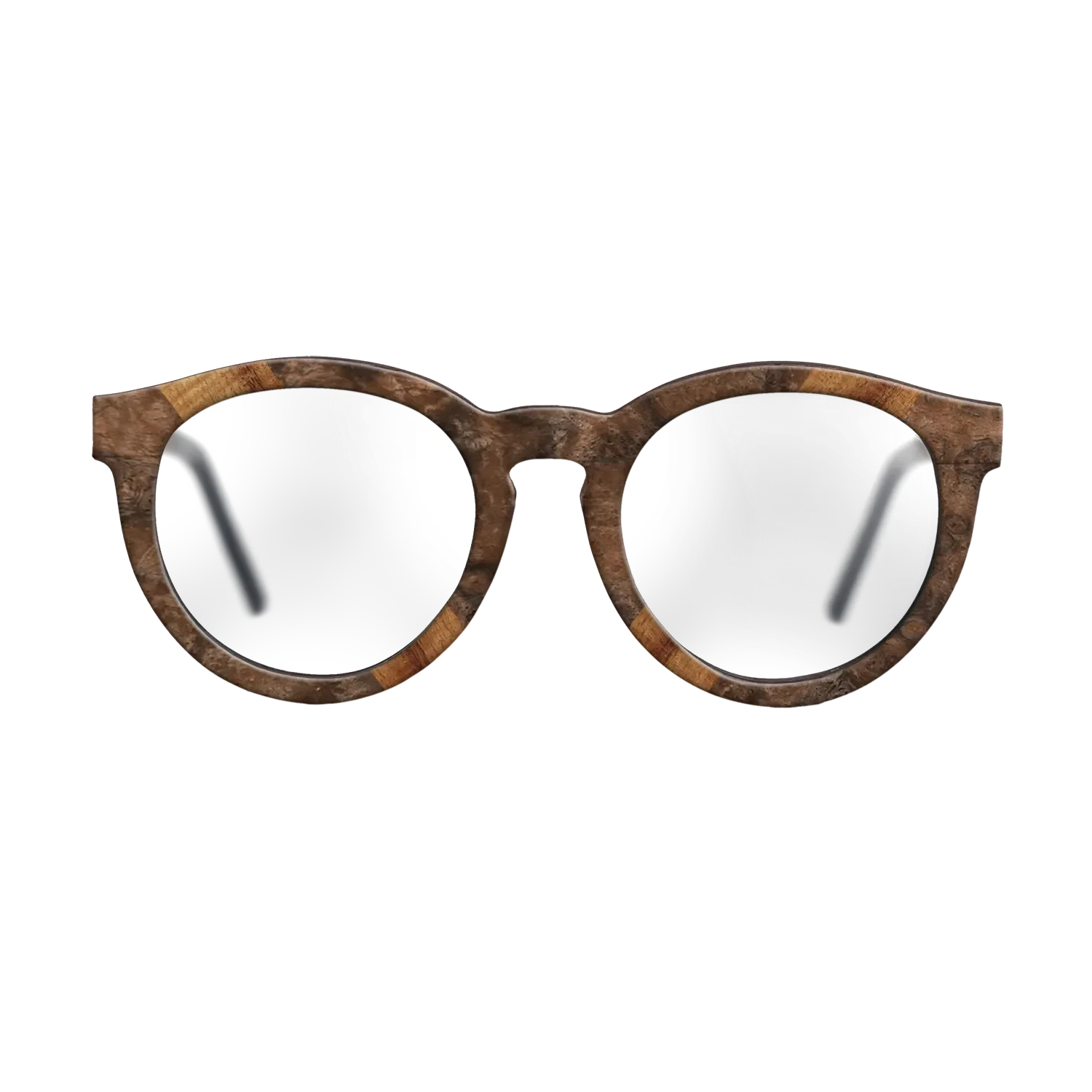 Walnut Burl,Santos Rosewood Light,Koa: Recursive - The Rebel - Round - 998 - SIRIS wood optic