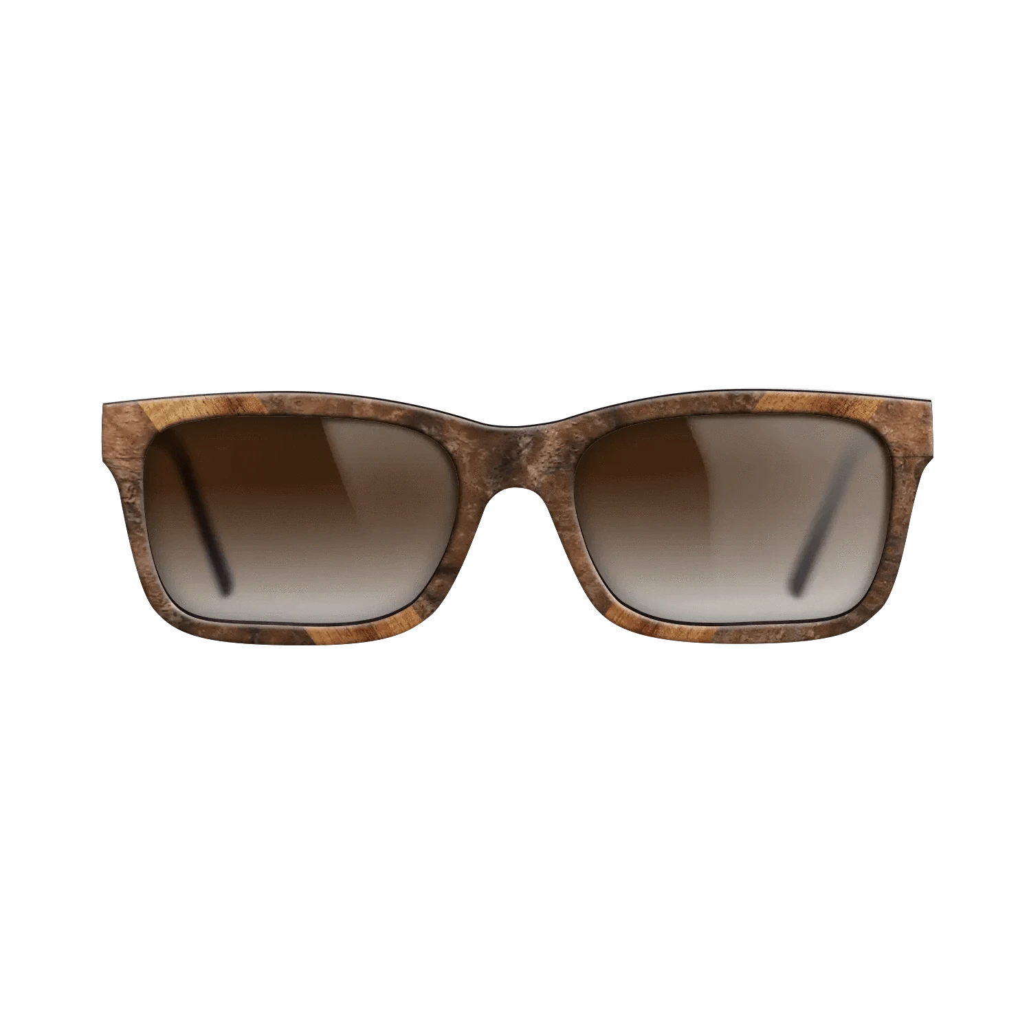 Walnut Burl,Santos Rosewood Light,Koa: Recursive - The Sage - Rectangle - 998 - SIRIS wood optic