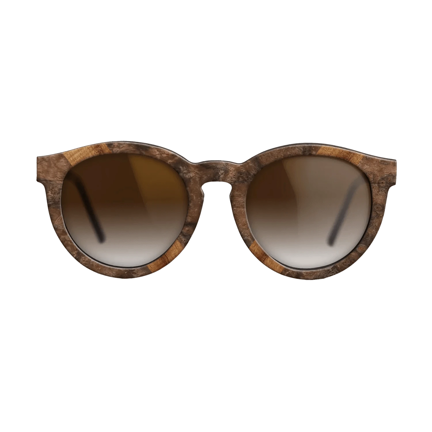 Walnut Burl,Santos Rosewood Light,Koa: Recursive - The Rebel - Round - 998 - SIRIS wood optic