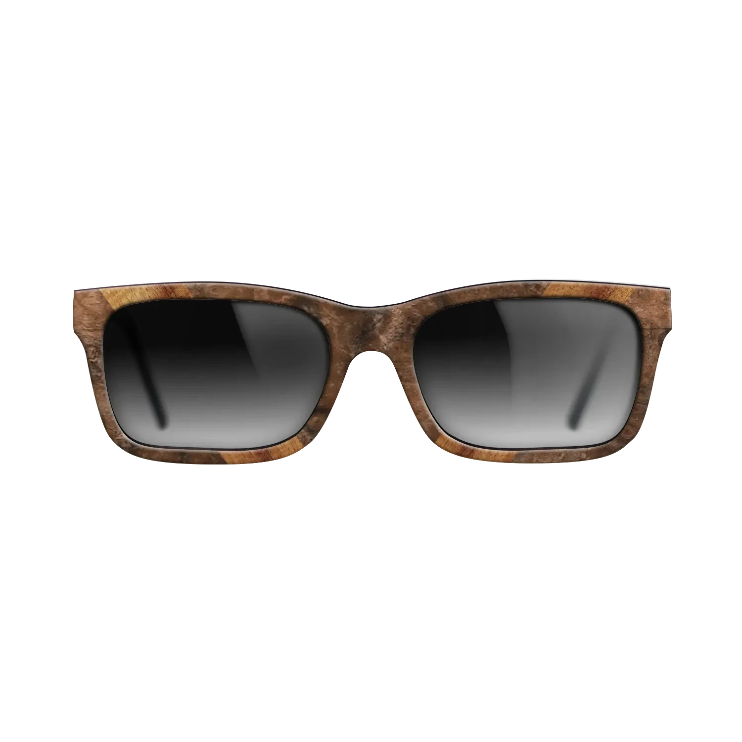 Walnut Burl,Santos Rosewood Light,Koa: Recursive - The Sage - Rectangle - 998 - SIRIS wood optic