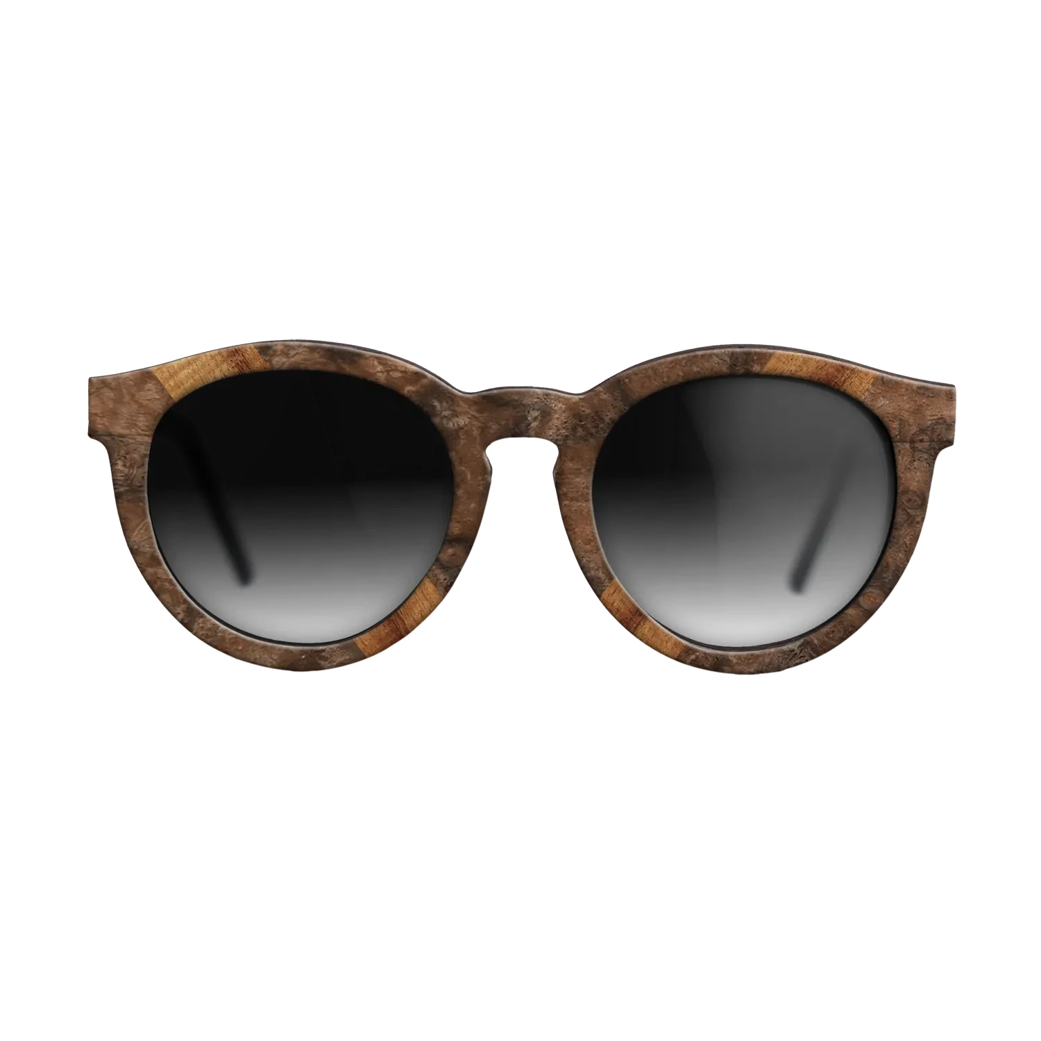 Walnut Burl,Santos Rosewood Light,Koa: Recursive - The Rebel - Round - 998 - SIRIS wood optic