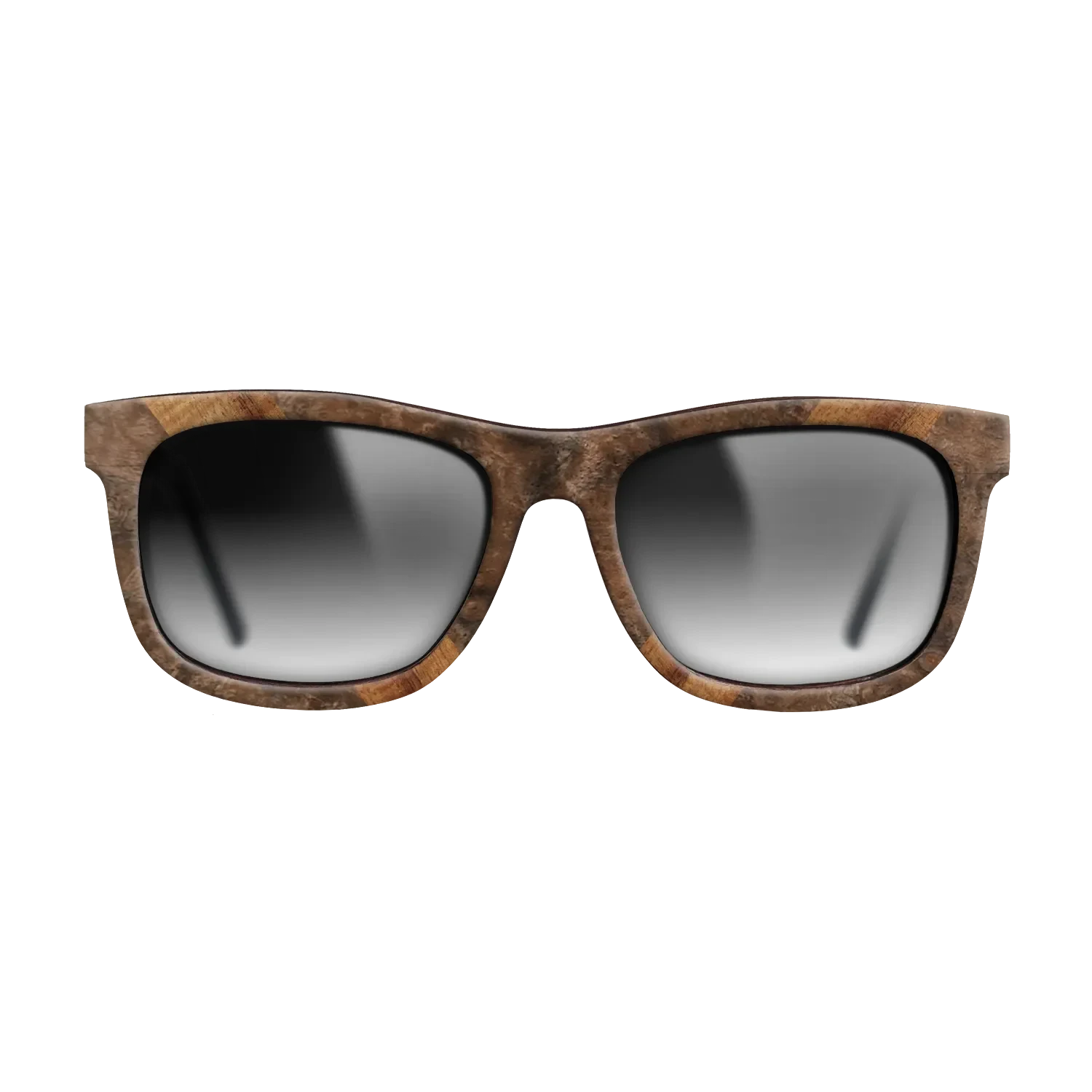 Walnut Burl,Santos Rosewood Light,Koa: Recursive - The Hero - Square - 998 - SIRIS wood optic