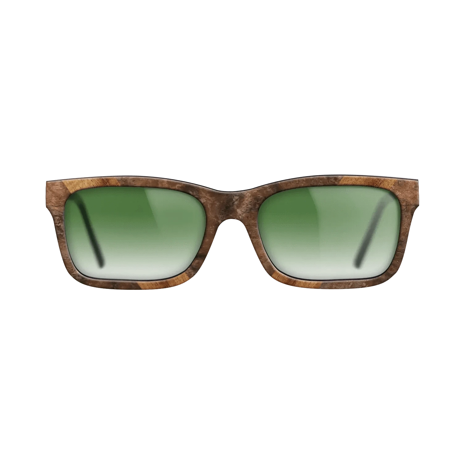 Walnut Burl,Santos Rosewood Light,Koa: Recursive - The Sage - Rectangle - 998 - SIRIS wood optic