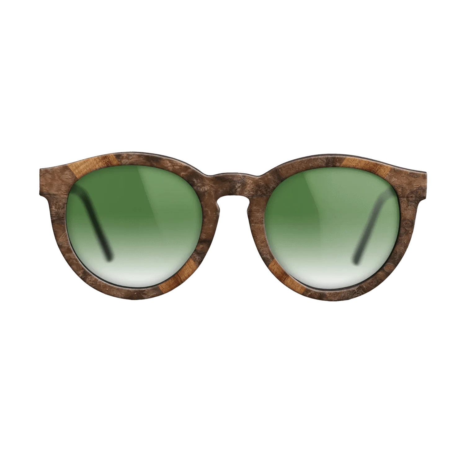 Walnut Burl,Santos Rosewood Light,Koa: Recursive - The Rebel - Round - 998 - SIRIS wood optic