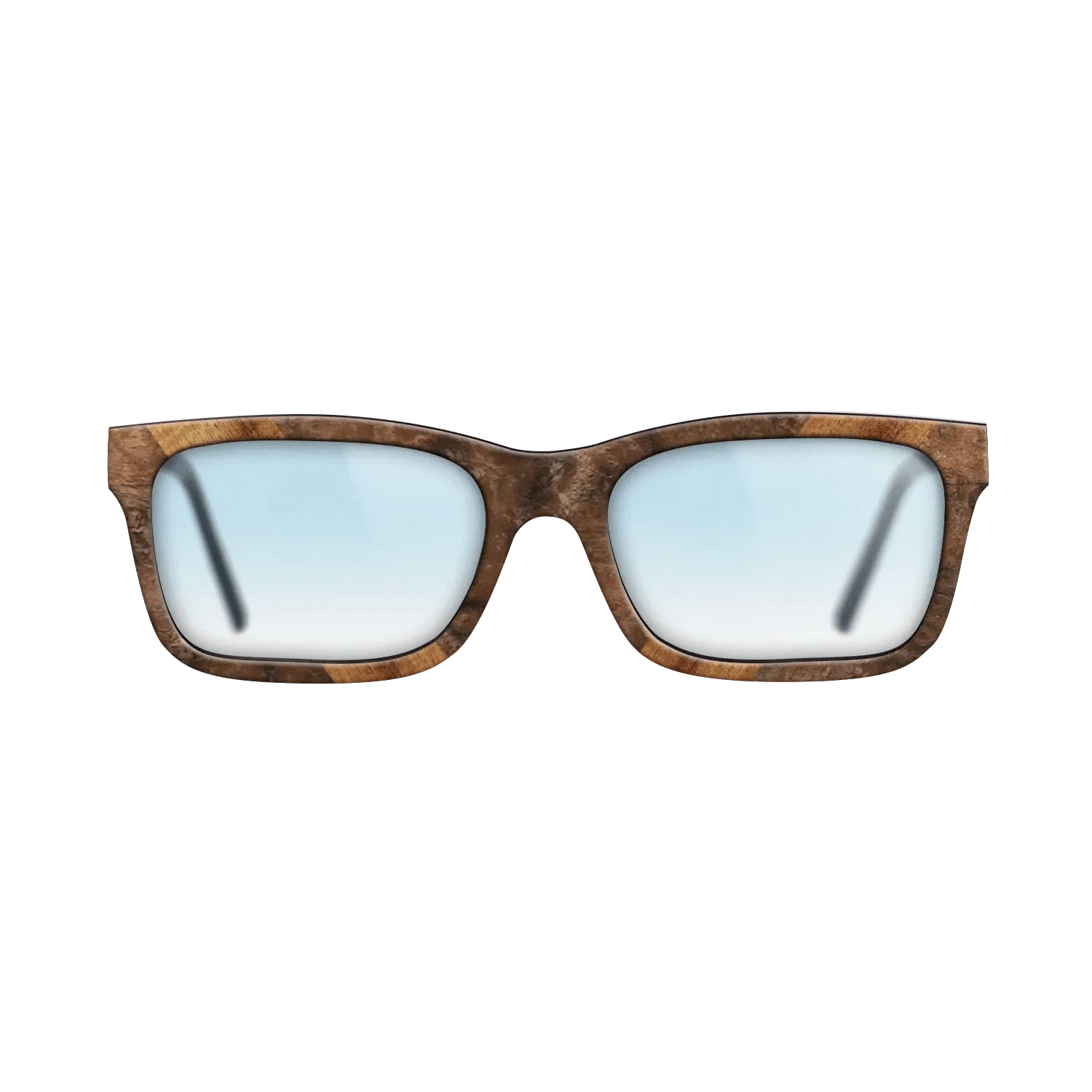 Walnut Burl,Santos Rosewood Light,Koa: Recursive - The Sage - Rectangle - 998 - SIRIS wood optic