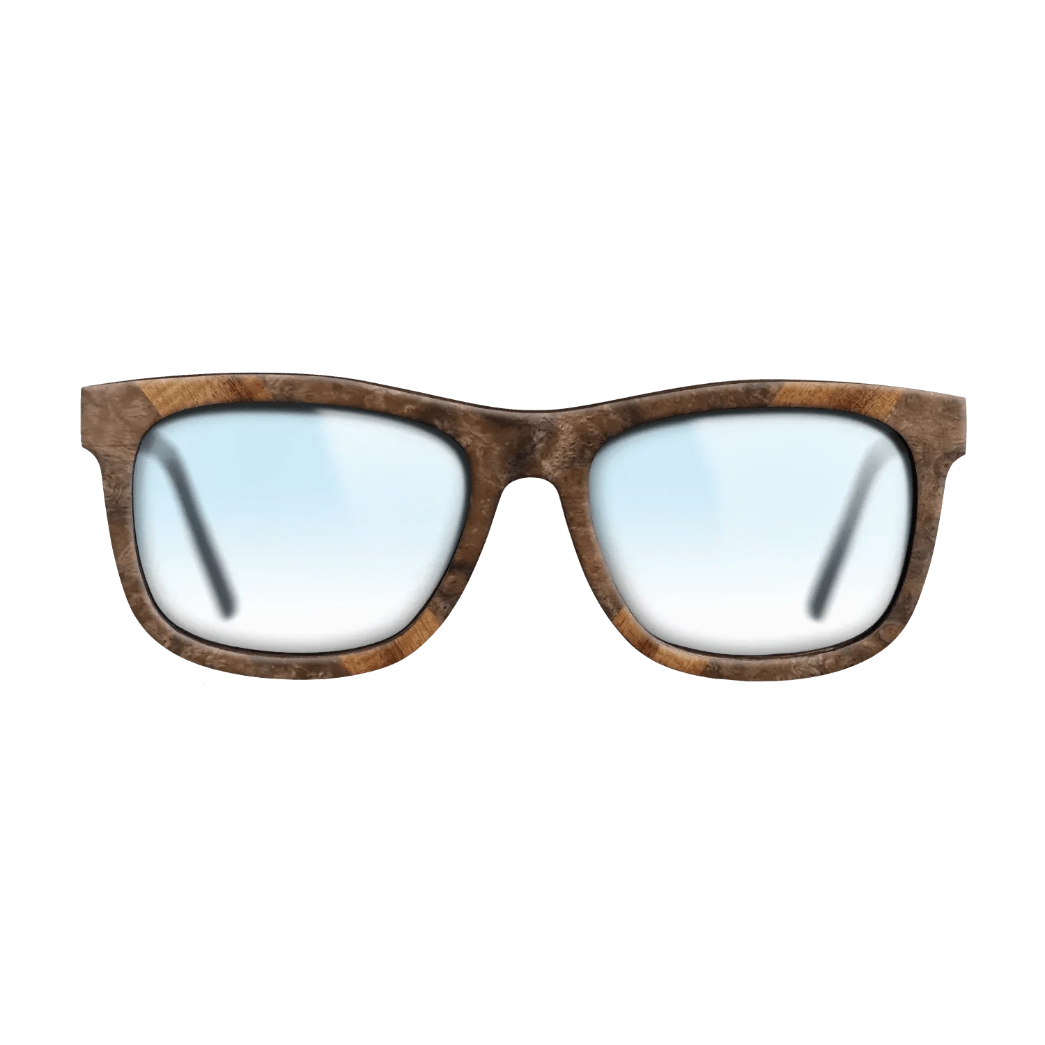 Walnut Burl,Santos Rosewood Light,Koa: Recursive - The Hero - Square - 998 - SIRIS wood optic