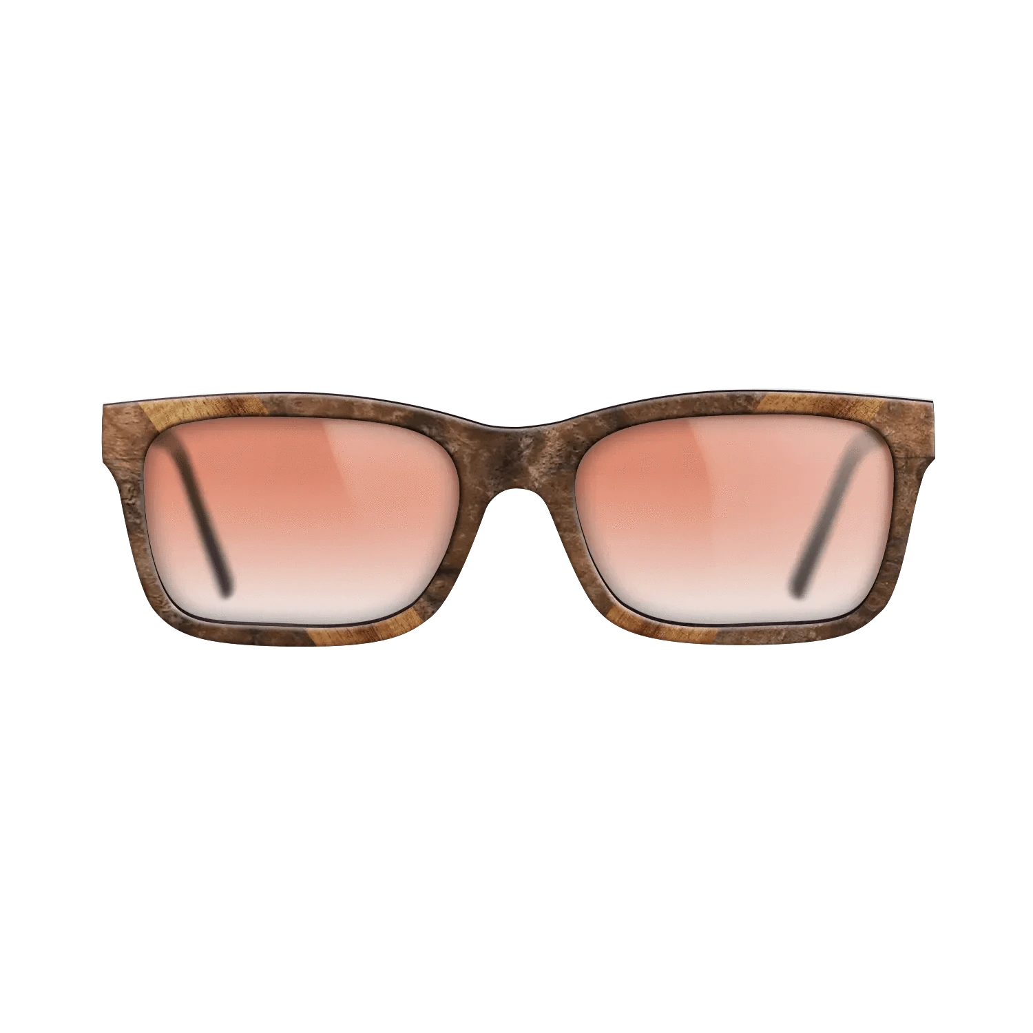 Walnut Burl,Santos Rosewood Light,Koa: Recursive - The Sage - Rectangle - 998 - SIRIS wood optic