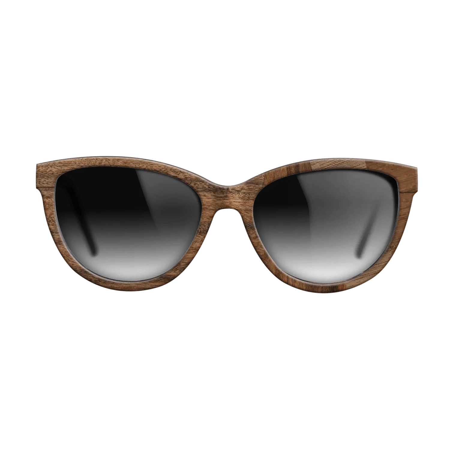 Walnut: Straight Grain,Santos Rosewood Dark,Wenge,East Indian Rosewood: Angle Cut - The Maiden - Cat - 1429 - SIRIS wood optic