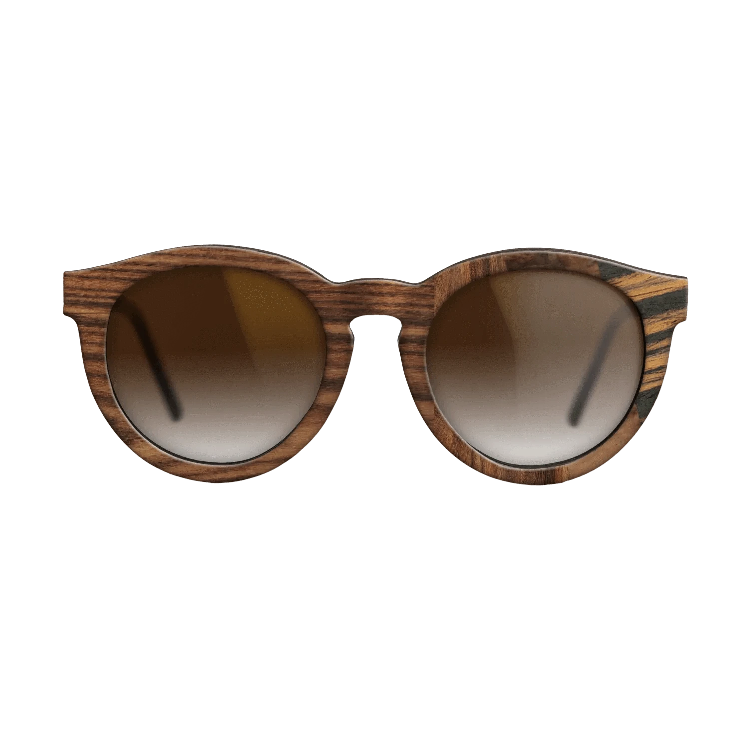 Koa,Santos Rosewood Dark,Walnut Burl,Italian Ebony: Patch - The Rebel - Round - 1969 - SIRIS wood optic