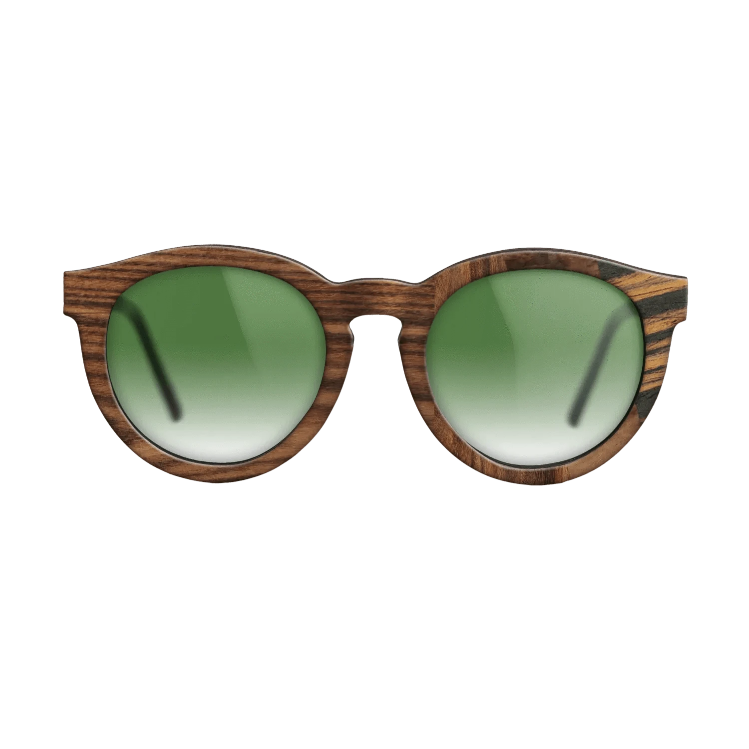 Koa,Santos Rosewood Dark,Walnut Burl,Italian Ebony: Patch - The Rebel - Round - 1969 - SIRIS wood optic