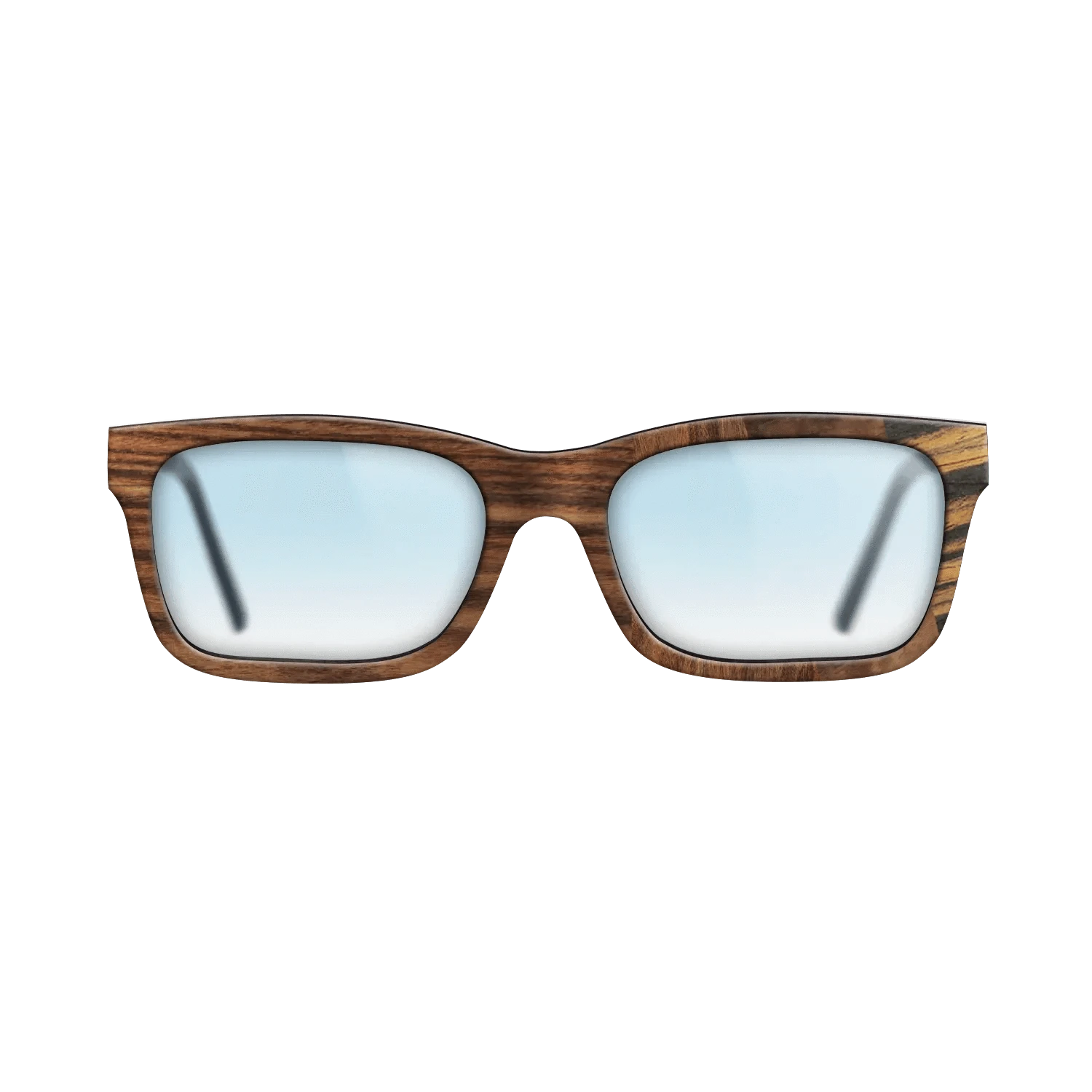 Koa,Santos Rosewood Dark,Walnut Burl,Italian Ebony: Patch - The Sage - Rectangle - 1969 - SIRIS wood optic