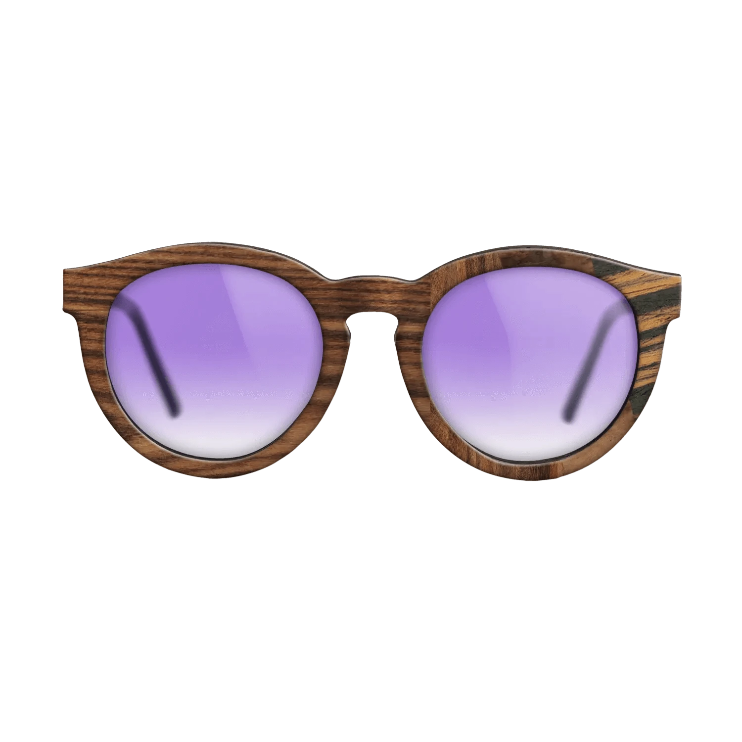 Koa,Santos Rosewood Dark,Walnut Burl,Italian Ebony: Patch - The Rebel - Round - 1969 - SIRIS wood optic