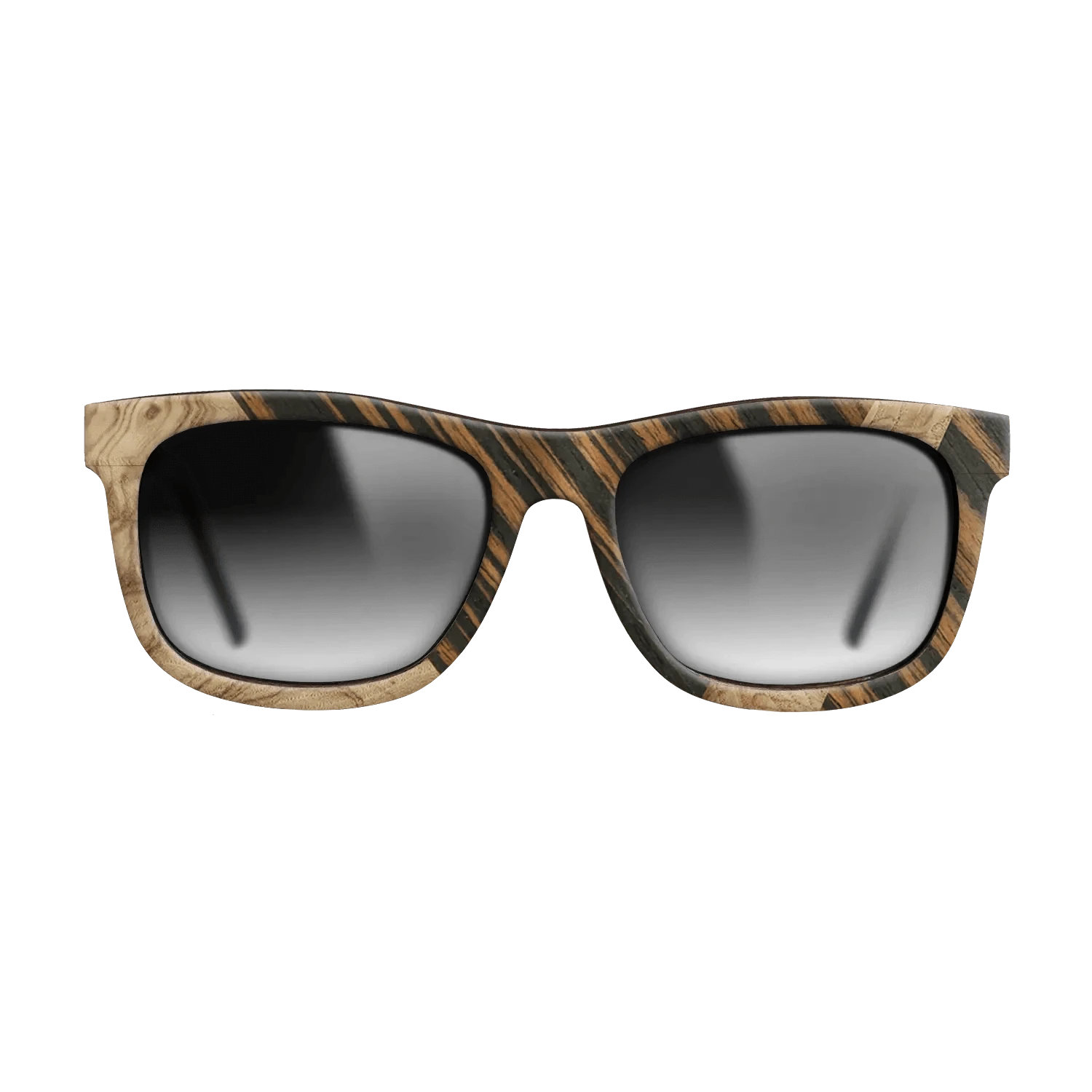 Poplar Dyed: Red,Olive Burl,Italian Ebony: Geometric - The Hero - Square - 680 - SIRIS wood optic