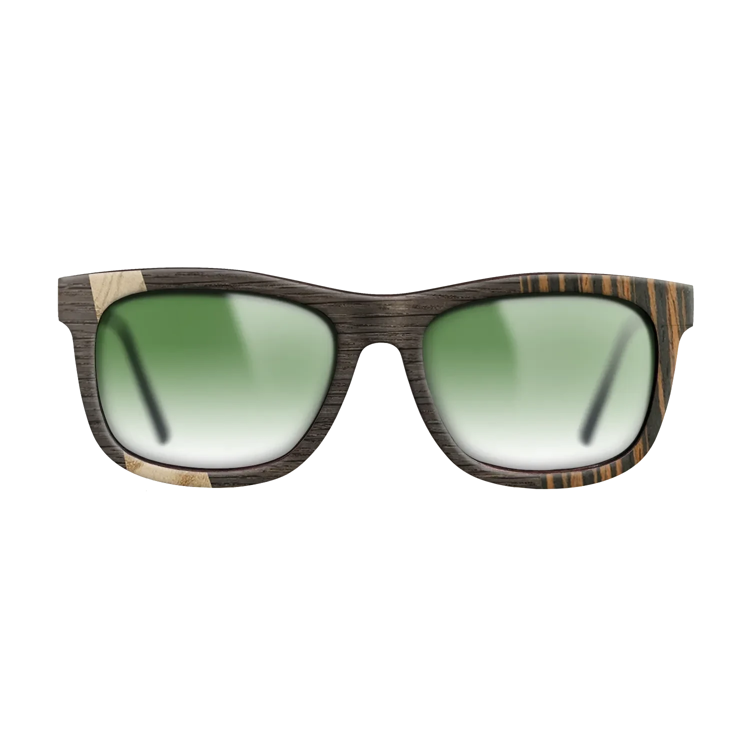 Olive Burl,Fumed Oak,Italian Ebony: Wedge - The Hero - Square - 1609 - SIRIS wood optic