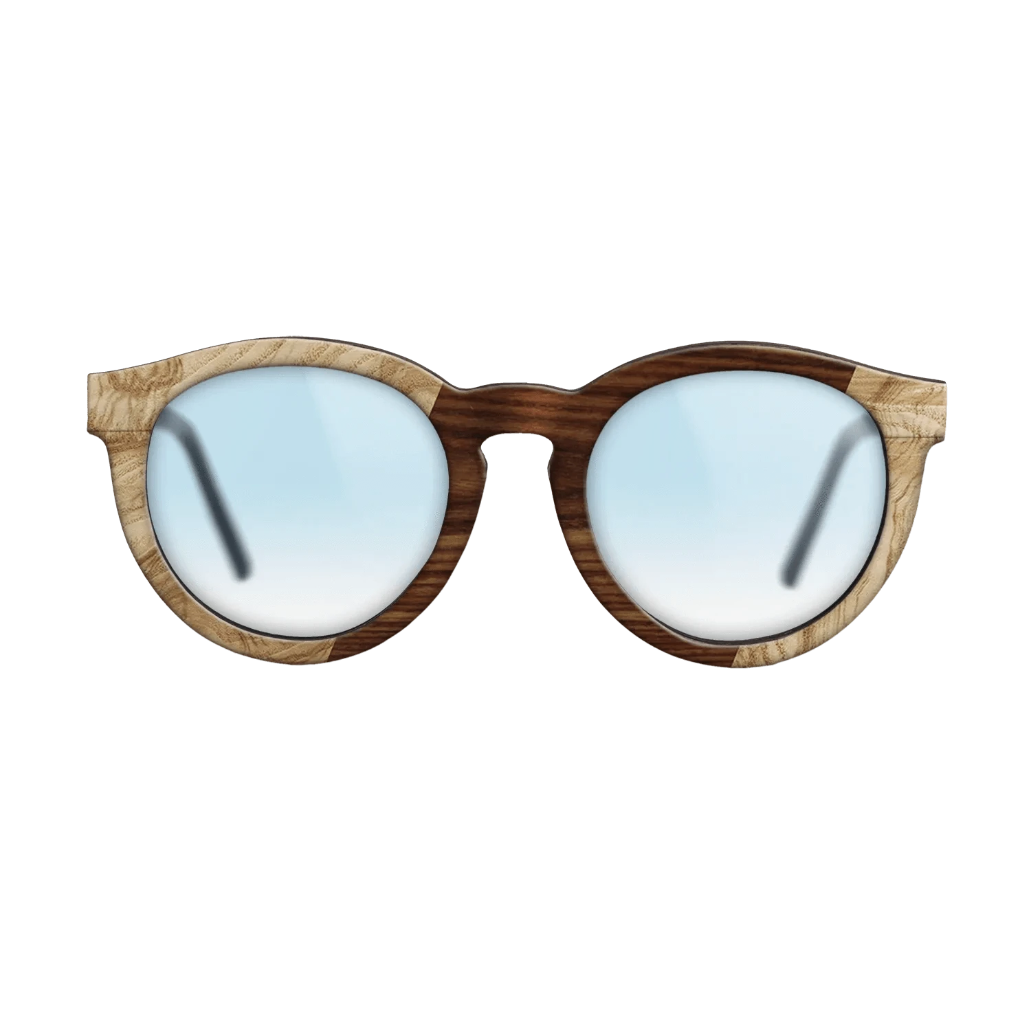 Kingwood,Olive Burl: Angle Cut - The Rebel - Round - 1189 - SIRIS wood optic