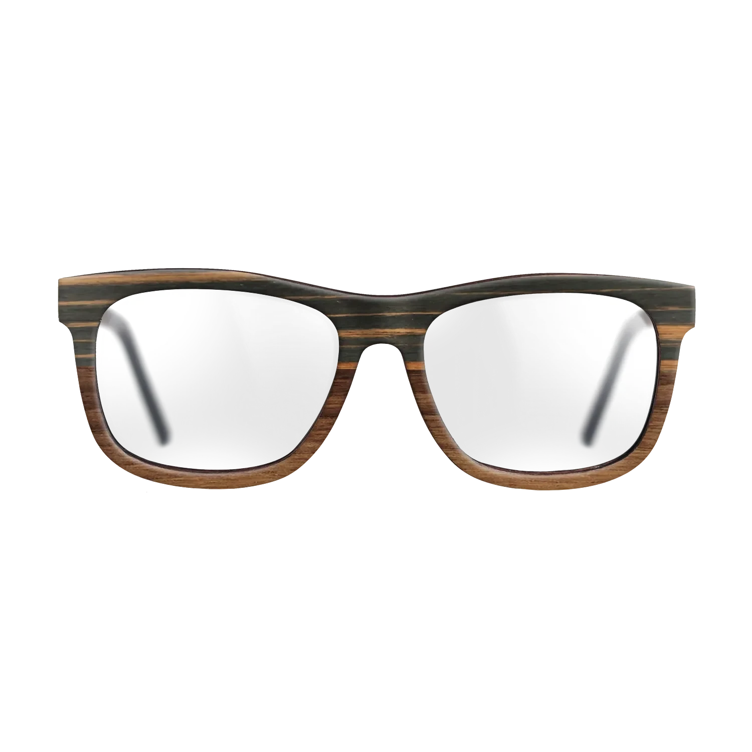 Italian Ebony,Walnut Claro Light: Binary - The Hero - Square - 1135 - SIRIS wood optic