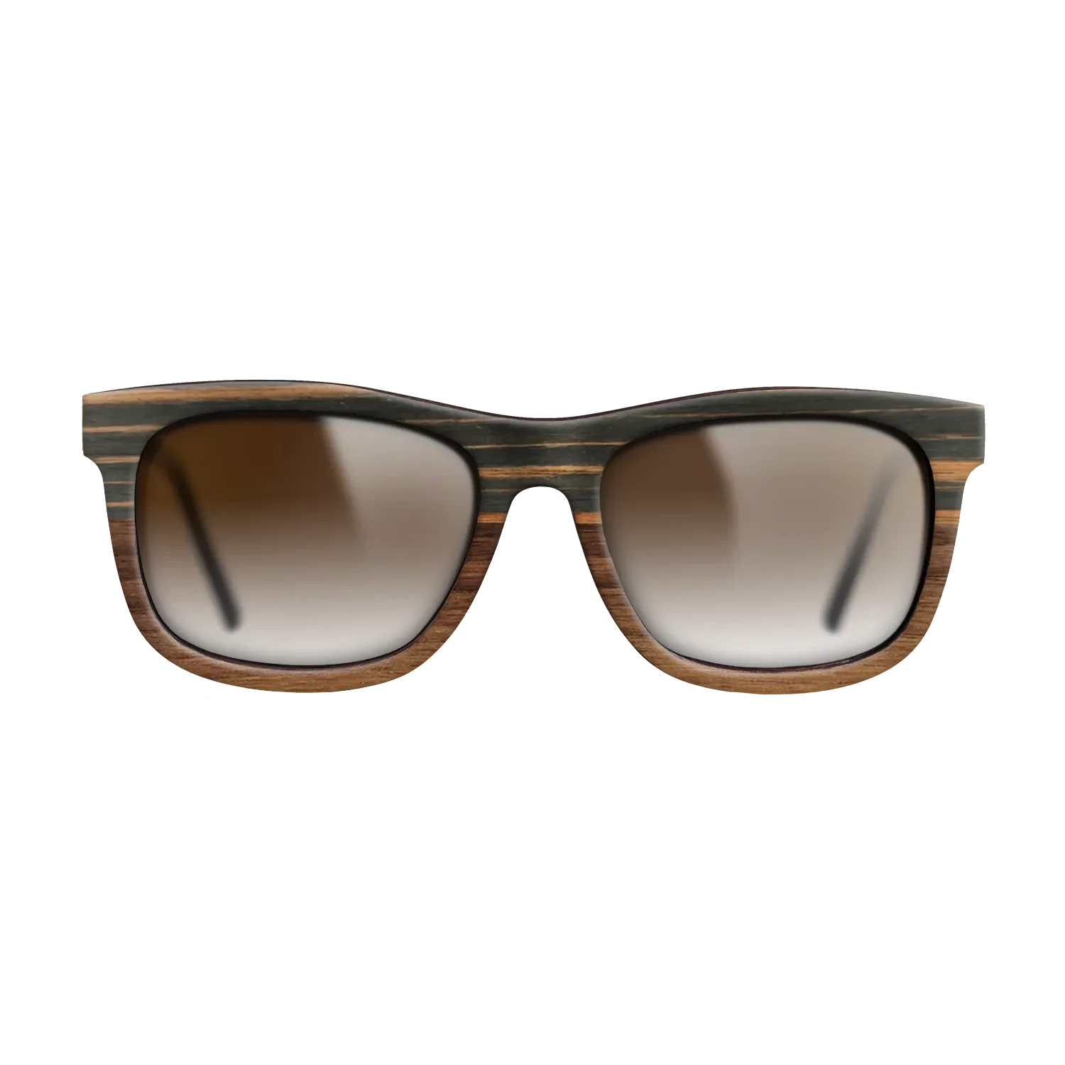 Italian Ebony,Walnut Claro Light: Binary - The Hero - Square - 1135 - SIRIS wood optic