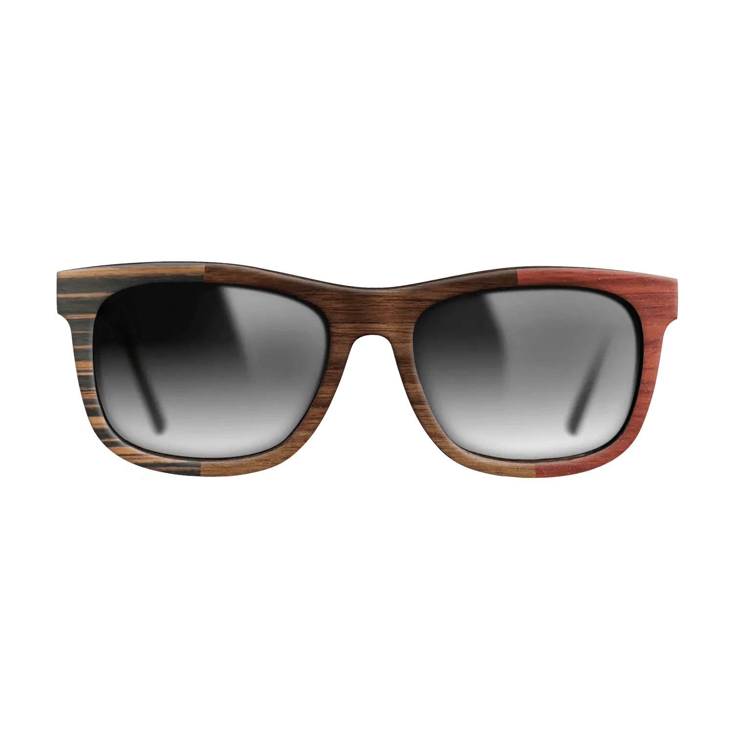 Walnut Claro Dark,Italian Ebony,Poplar Dyed: Red: Patch - The Hero - Square - 932 - SIRIS wood optic