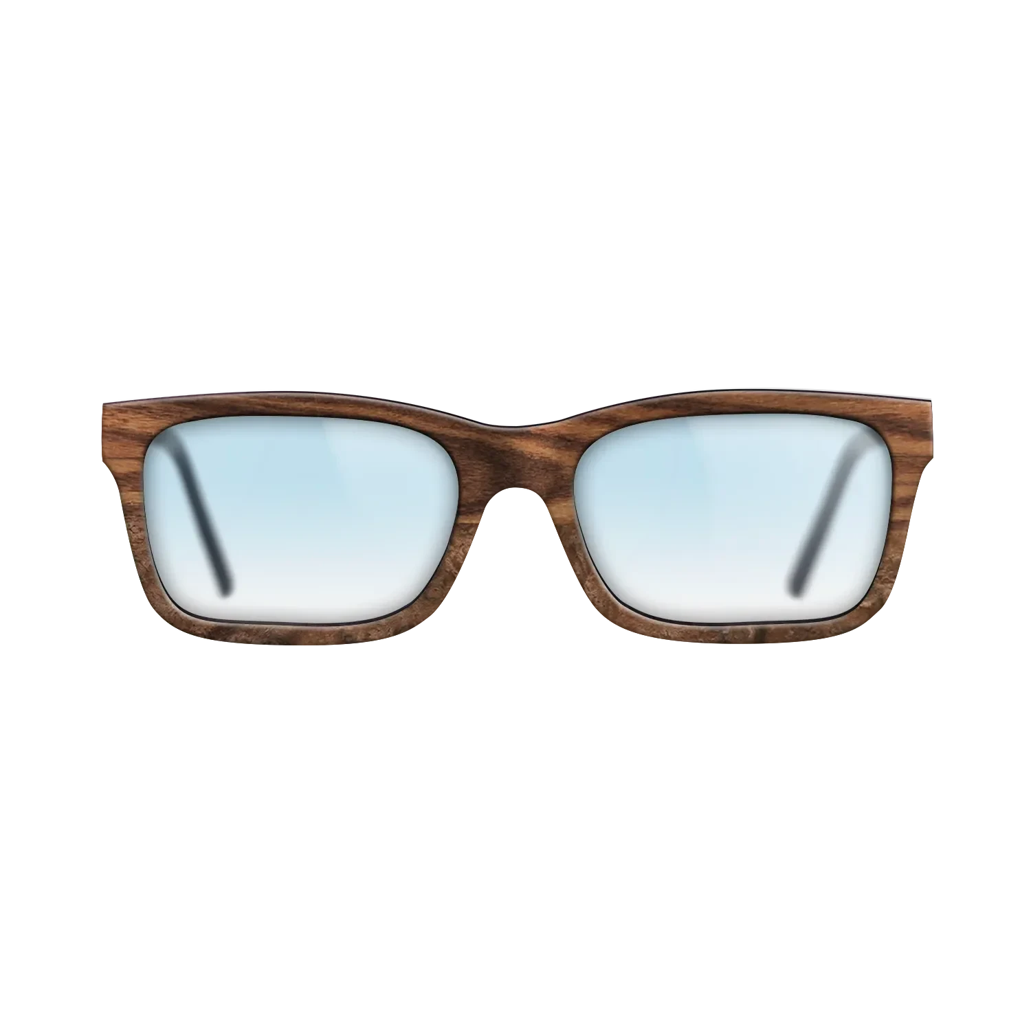 Walnut: Straight Grain,Santos Rosewood Dark,Walnut Claro Light,Walnut Burl: Single Cut - The Sage - Rectangle - 2066 - SIRIS wood optic