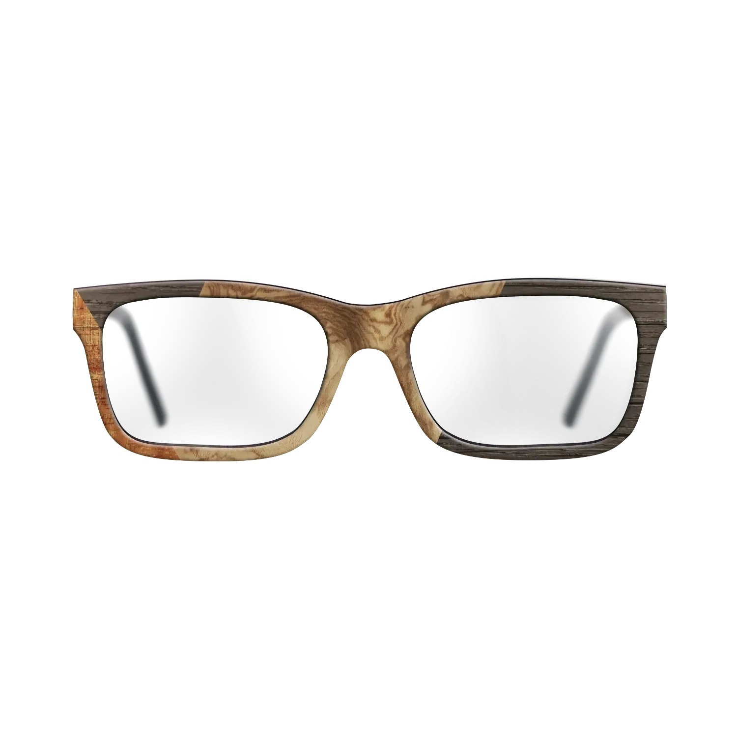 Koa,Olive Burl,Fumed Oak: Bauhaus - The Sage - Rectangle - 1598 - SIRIS wood optic