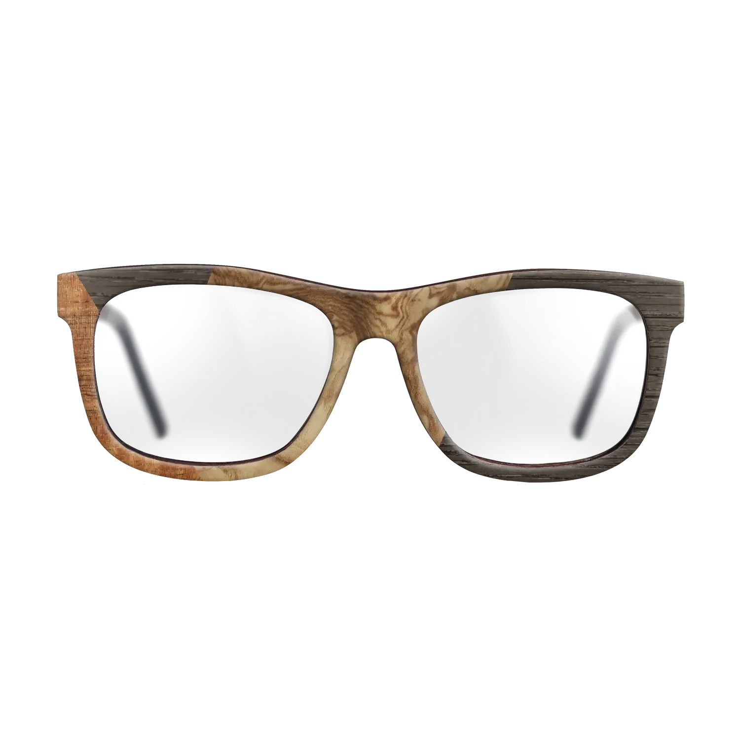 Koa,Olive Burl,Fumed Oak: Bauhaus - The Hero - Square - 1598 - SIRIS wood optic