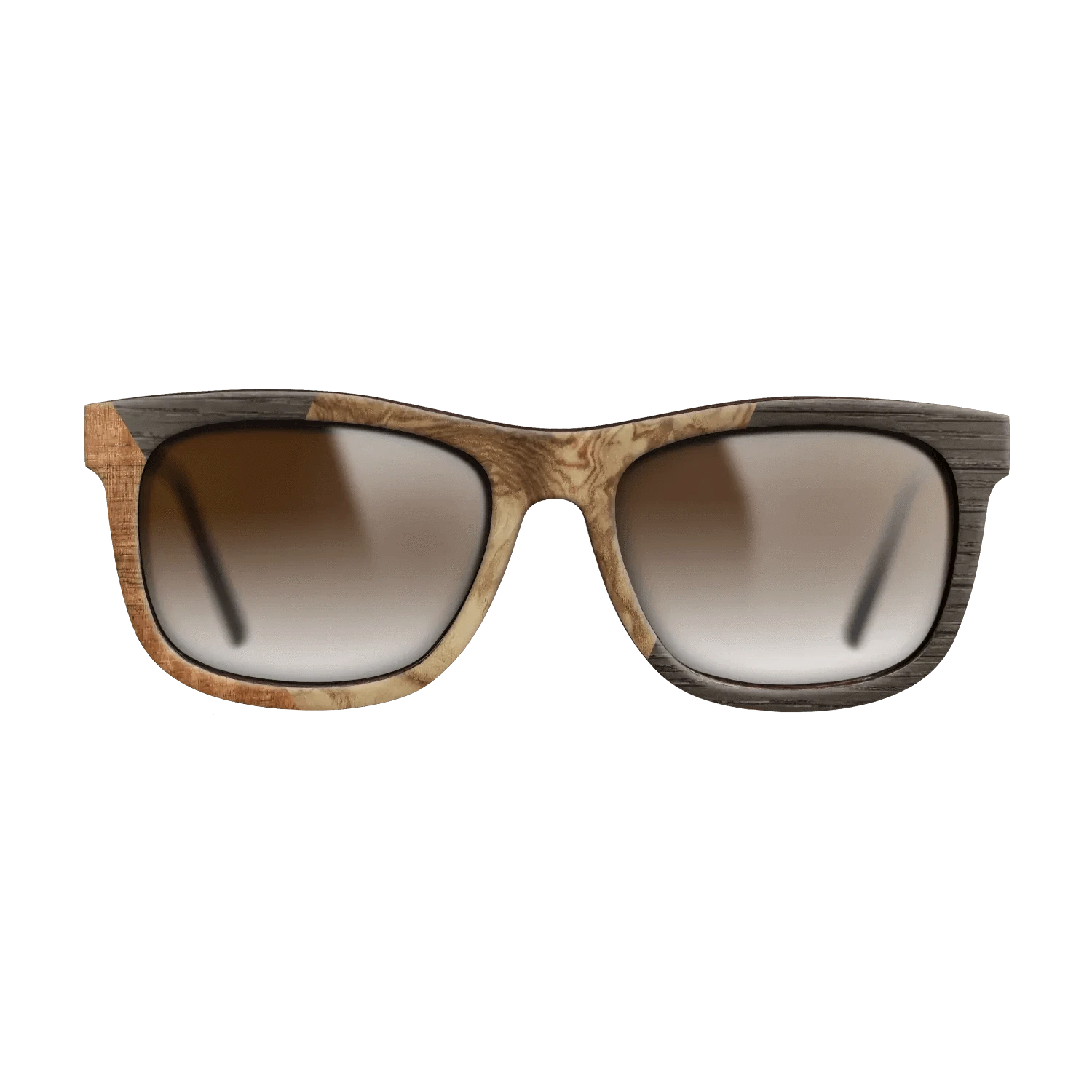 Koa,Olive Burl,Fumed Oak: Bauhaus - The Hero - Square - 1598 - SIRIS wood optic