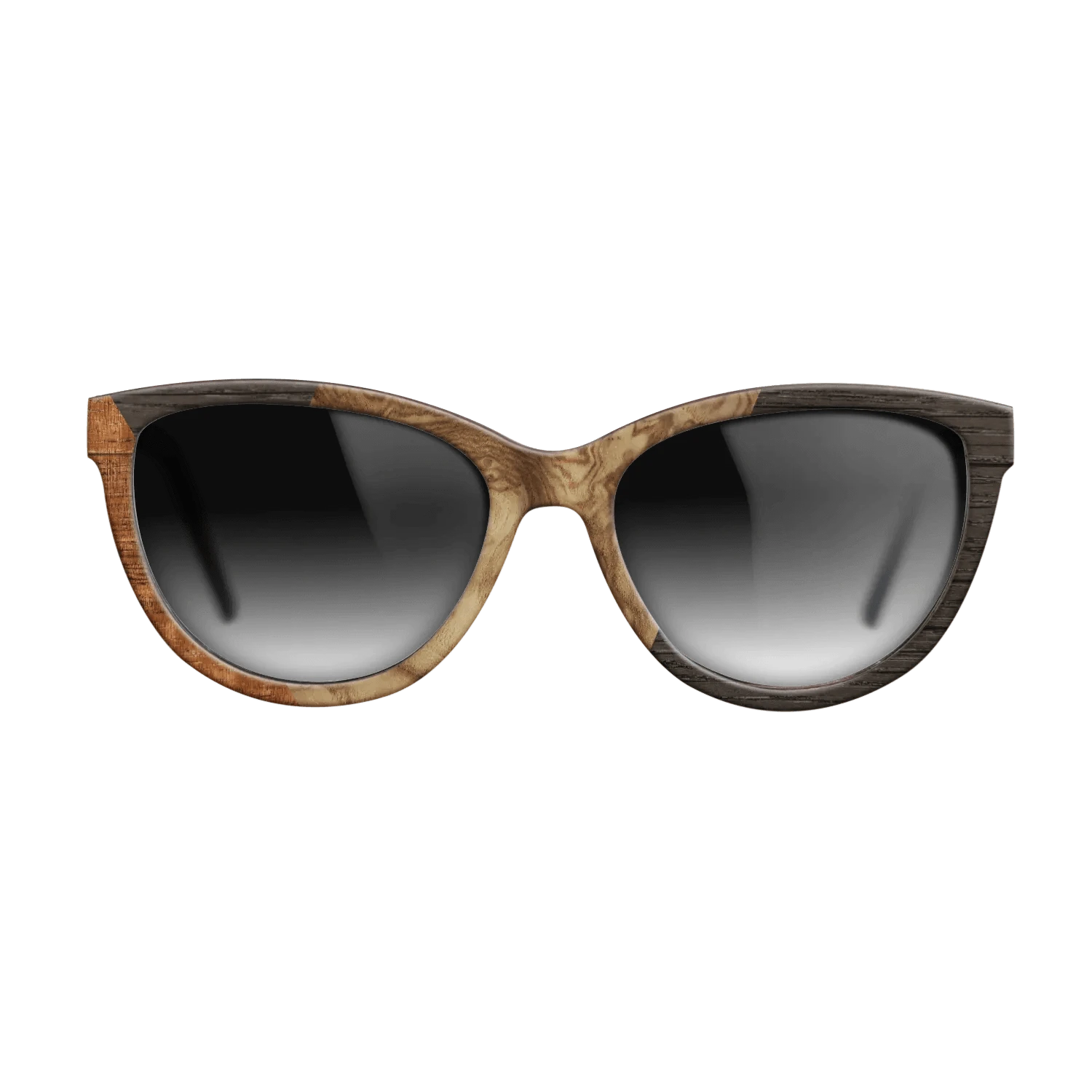 Koa,Olive Burl,Fumed Oak: Bauhaus - The Maiden - Cat - 1598 - SIRIS wood optic