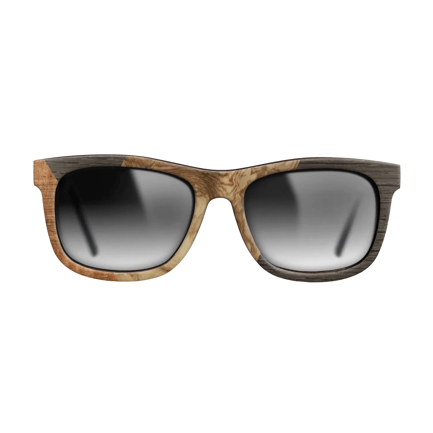 Koa,Olive Burl,Fumed Oak: Bauhaus - The Hero - Square - 1598 - SIRIS wood optic