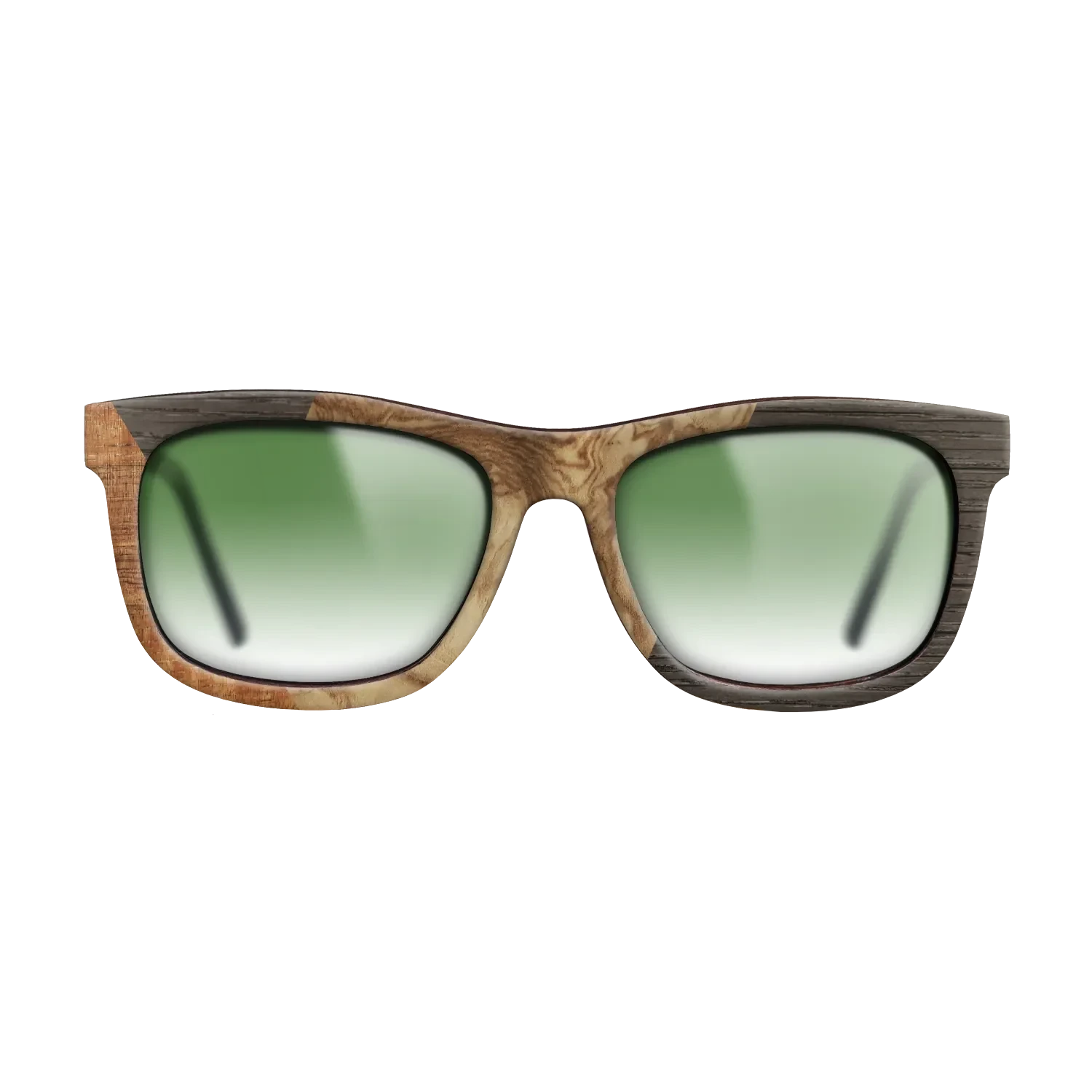 Koa,Olive Burl,Fumed Oak: Bauhaus - The Hero - Square - 1598 - SIRIS wood optic