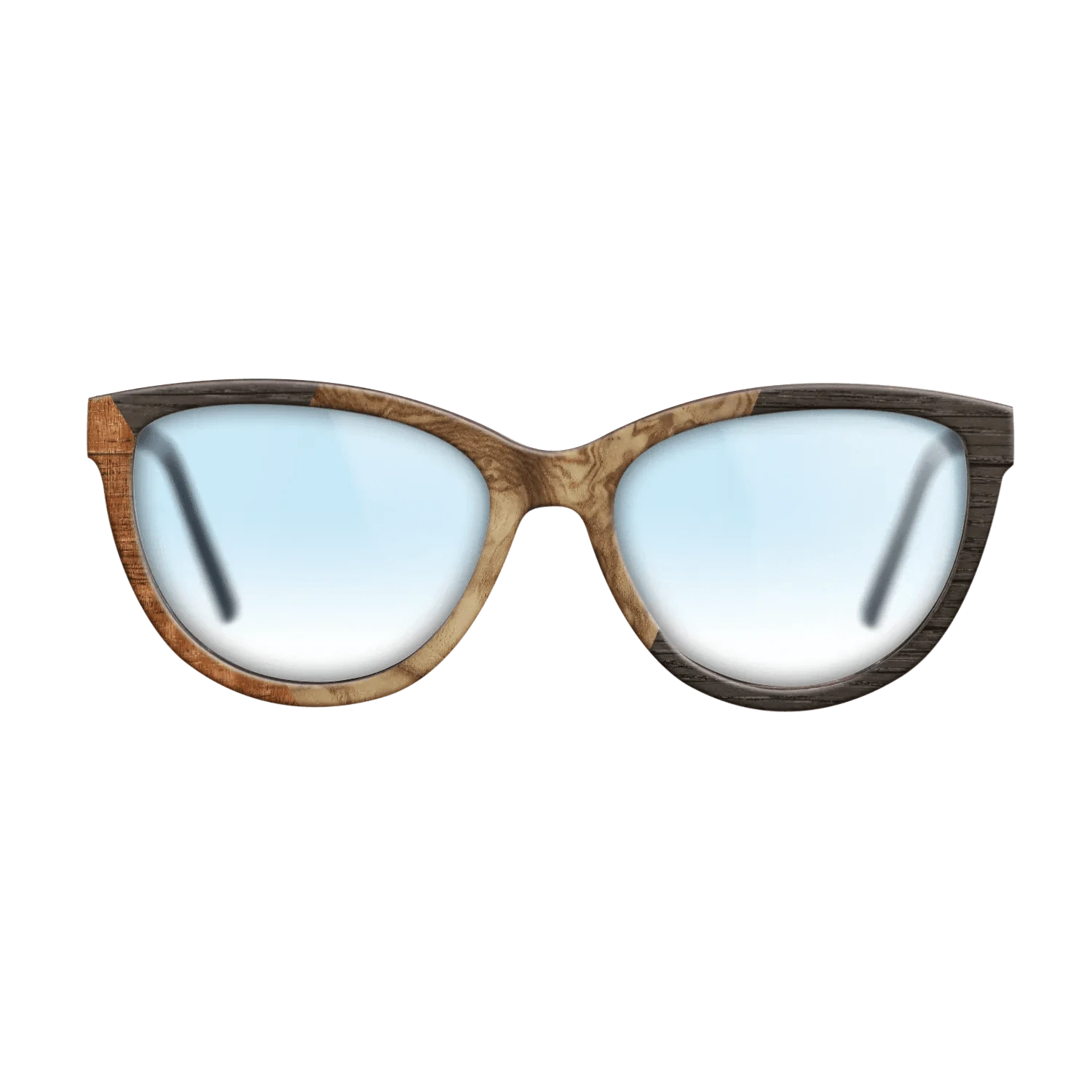 Koa,Olive Burl,Fumed Oak: Bauhaus - The Maiden - Cat - 1598 - SIRIS wood optic