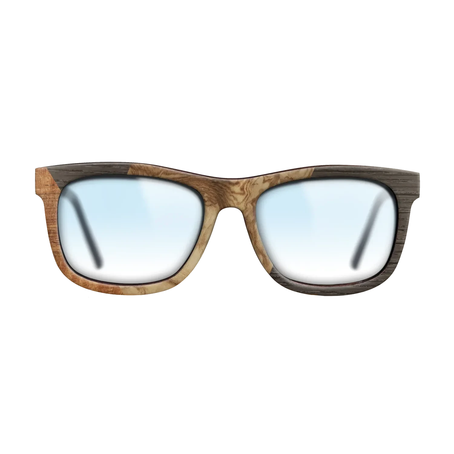 Koa,Olive Burl,Fumed Oak: Bauhaus - The Hero - Square - 1598 - SIRIS wood optic