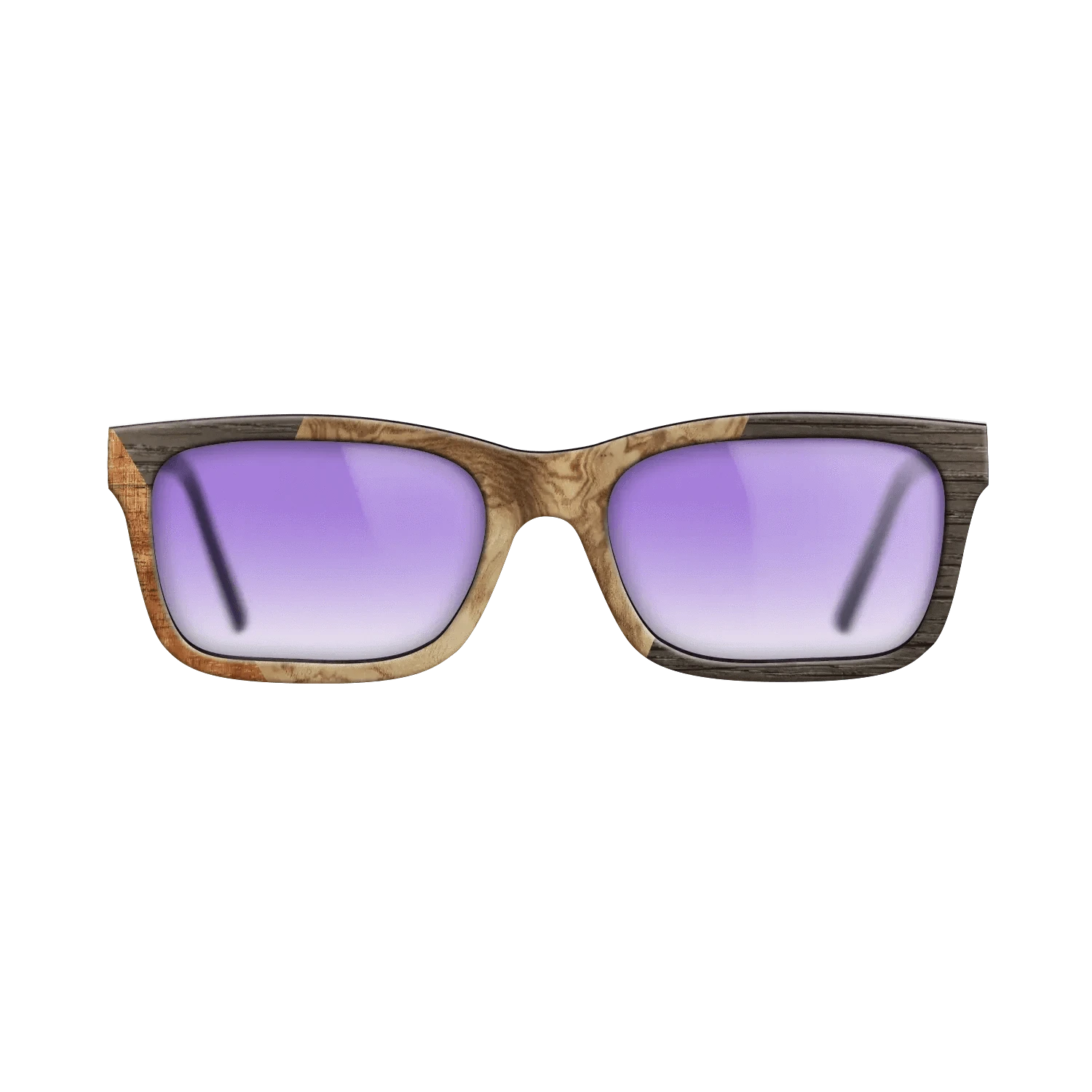 Koa,Olive Burl,Fumed Oak: Bauhaus - The Sage - Rectangle - 1598 - SIRIS wood optic