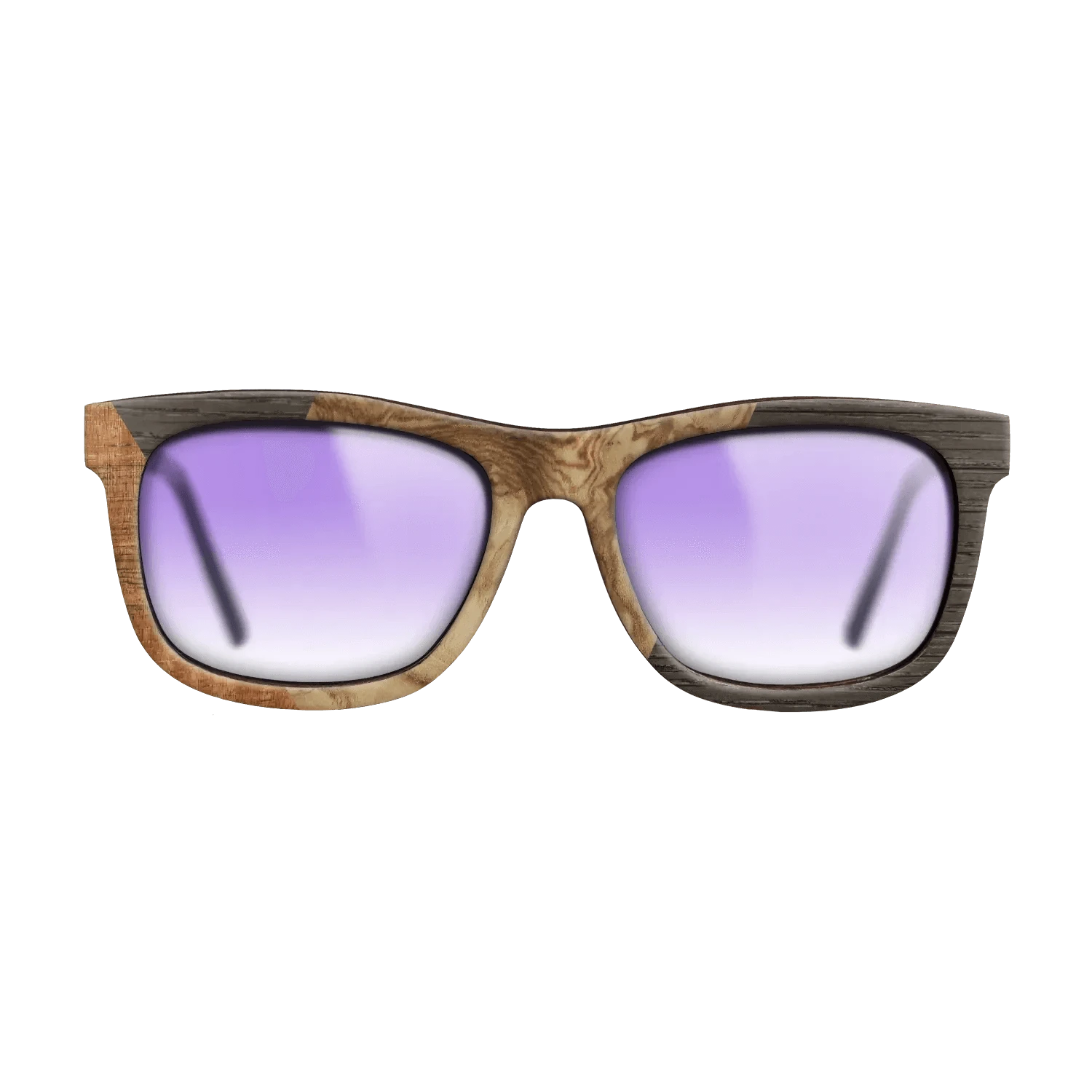 Koa,Olive Burl,Fumed Oak: Bauhaus - The Hero - Square - 1598 - SIRIS wood optic