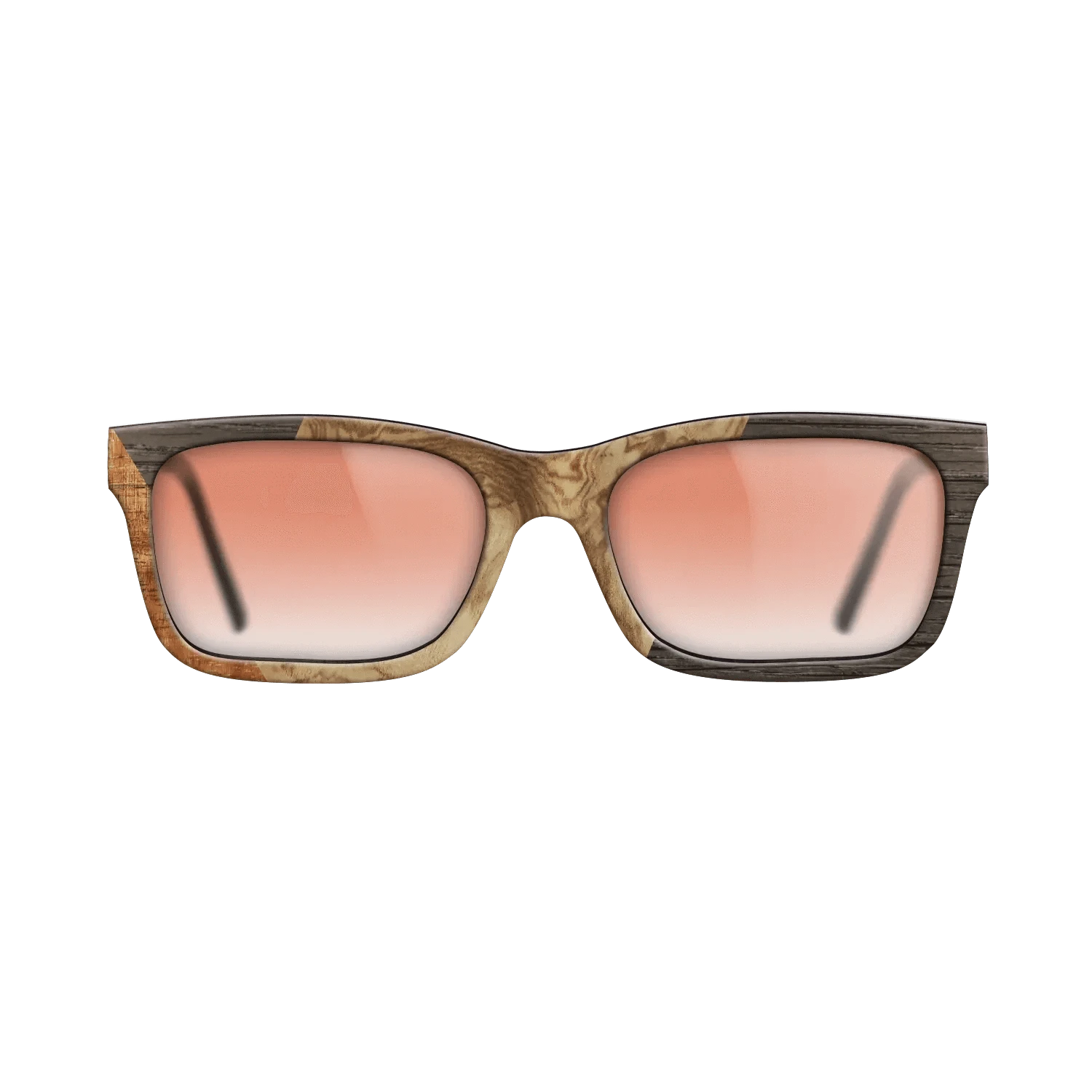 Koa,Olive Burl,Fumed Oak: Bauhaus - The Sage - Rectangle - 1598 - SIRIS wood optic