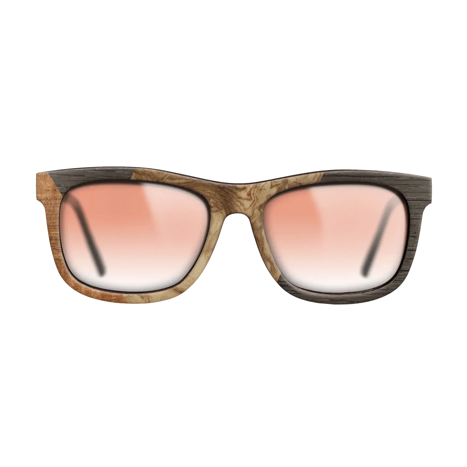 Koa,Olive Burl,Fumed Oak: Bauhaus - The Hero - Square - 1598 - SIRIS wood optic