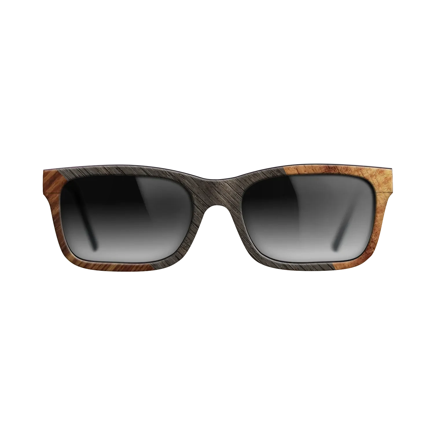 Kingwood,Fumed Oak,Koa: Angle Cut - The Sage - Rectangle - 679 - SIRIS wood optic