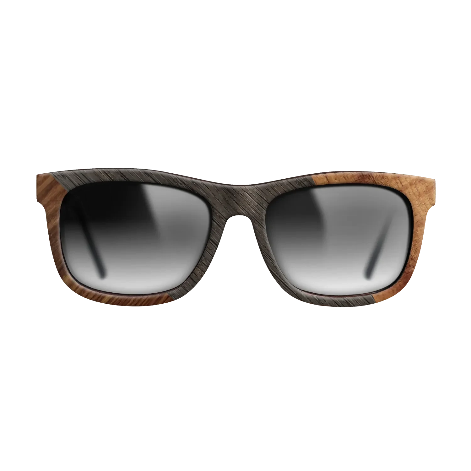 Kingwood,Fumed Oak,Koa: Angle Cut - The Hero - Square - 679 - SIRIS wood optic