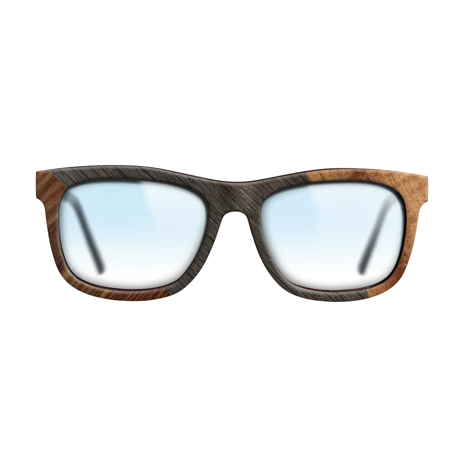 Kingwood,Fumed Oak,Koa: Angle Cut - The Hero - Square - 679 - SIRIS wood optic