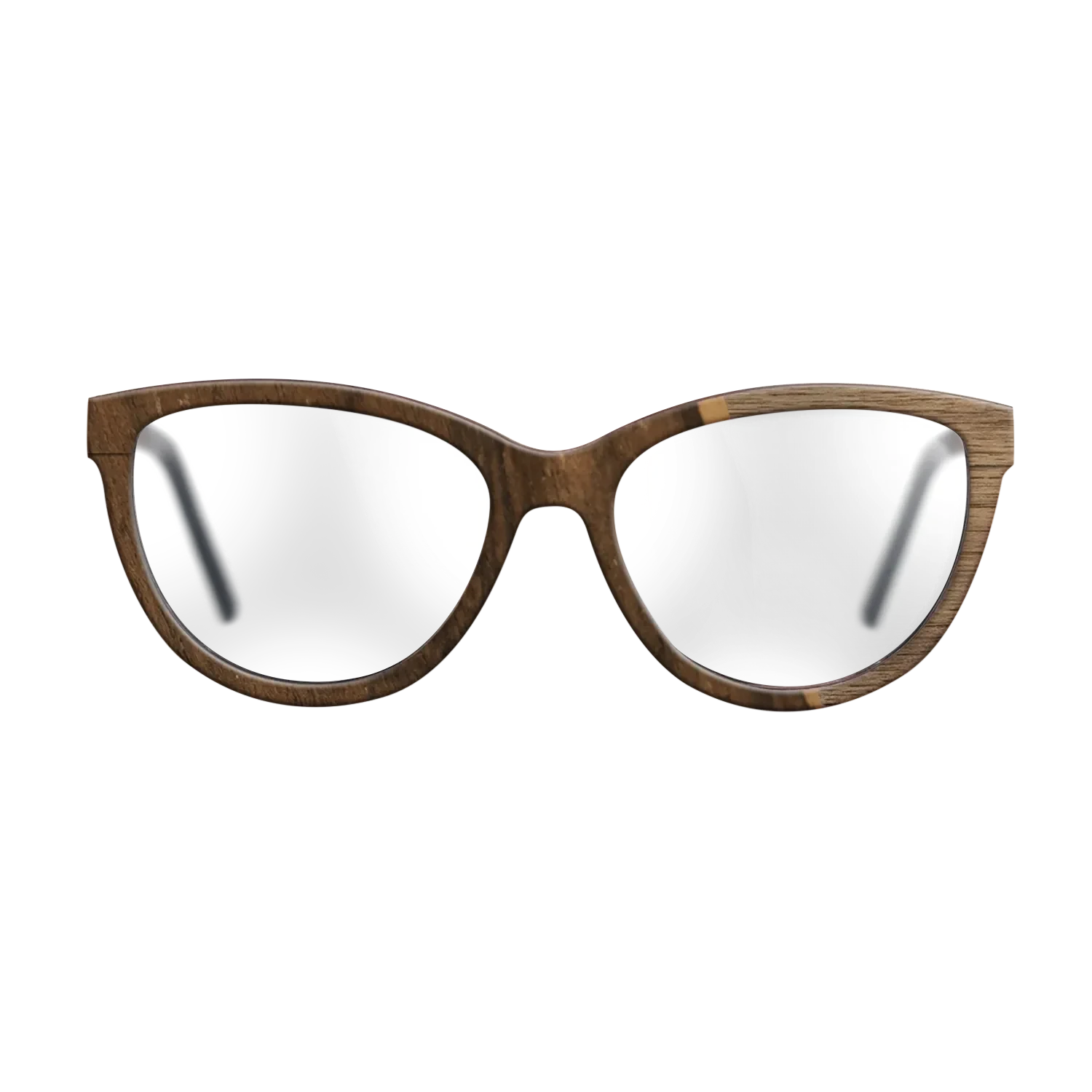 Walnut: Straight Grain,Ziricote Dark Quartered: Angle Cut - The Maiden - Cat - 1861 - SIRIS wood optic