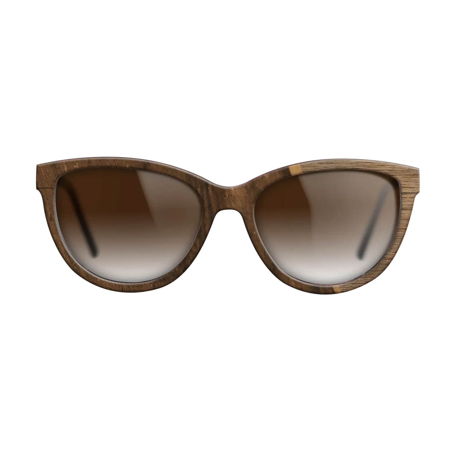 Walnut: Straight Grain,Ziricote Dark Quartered: Angle Cut - The Maiden - Cat - 1861 - SIRIS wood optic