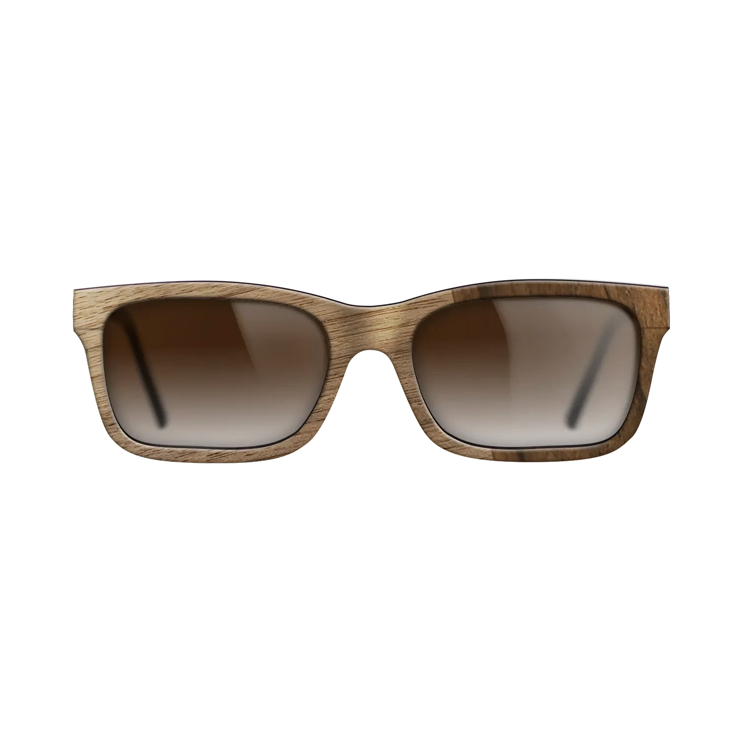 Ziricote Dark Quartered,Wenge,Walnut: Straight Grain: Angle Cut - The Sage - Rectangle - 1081 - SIRIS wood optic