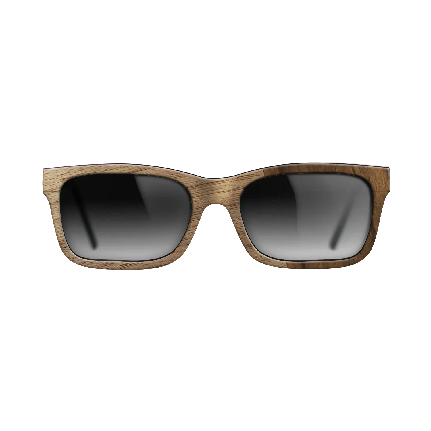 Ziricote Dark Quartered,Wenge,Walnut: Straight Grain: Angle Cut - The Sage - Rectangle - 1081 - SIRIS wood optic