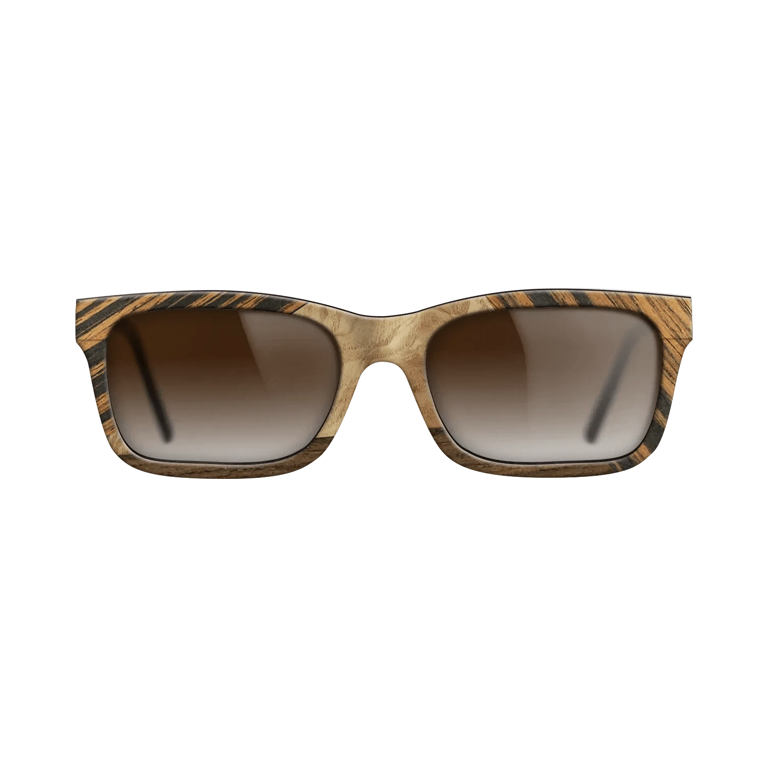 Ziricote Dark Quartered,Walnut: Straight Grain,Italian Ebony,Olive Burl: Bauhaus - The Sage - Rectangle - 983 - SIRIS wood optic