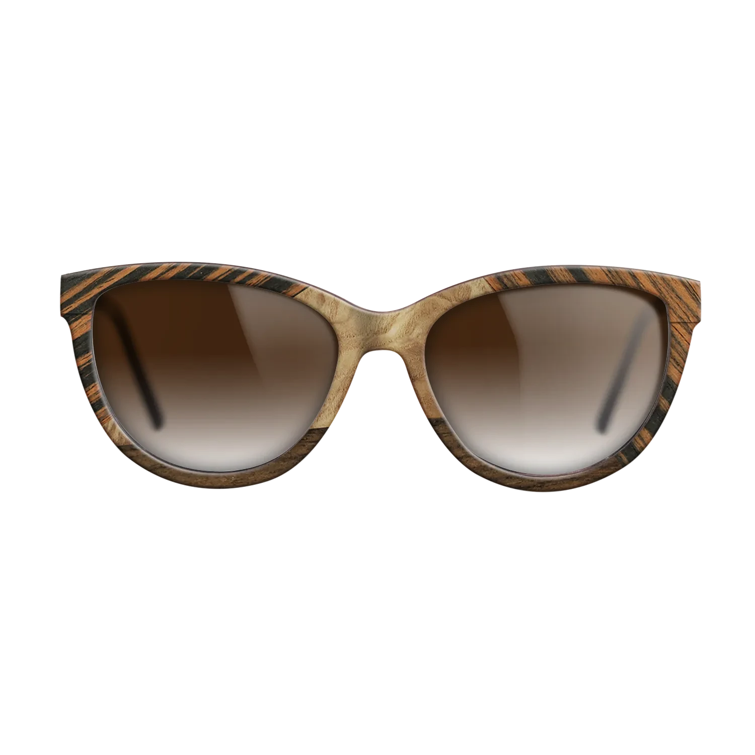 Ziricote Dark Quartered,Walnut: Straight Grain,Italian Ebony,Olive Burl: Bauhaus - The Maiden - Cat - 983 - SIRIS wood optic