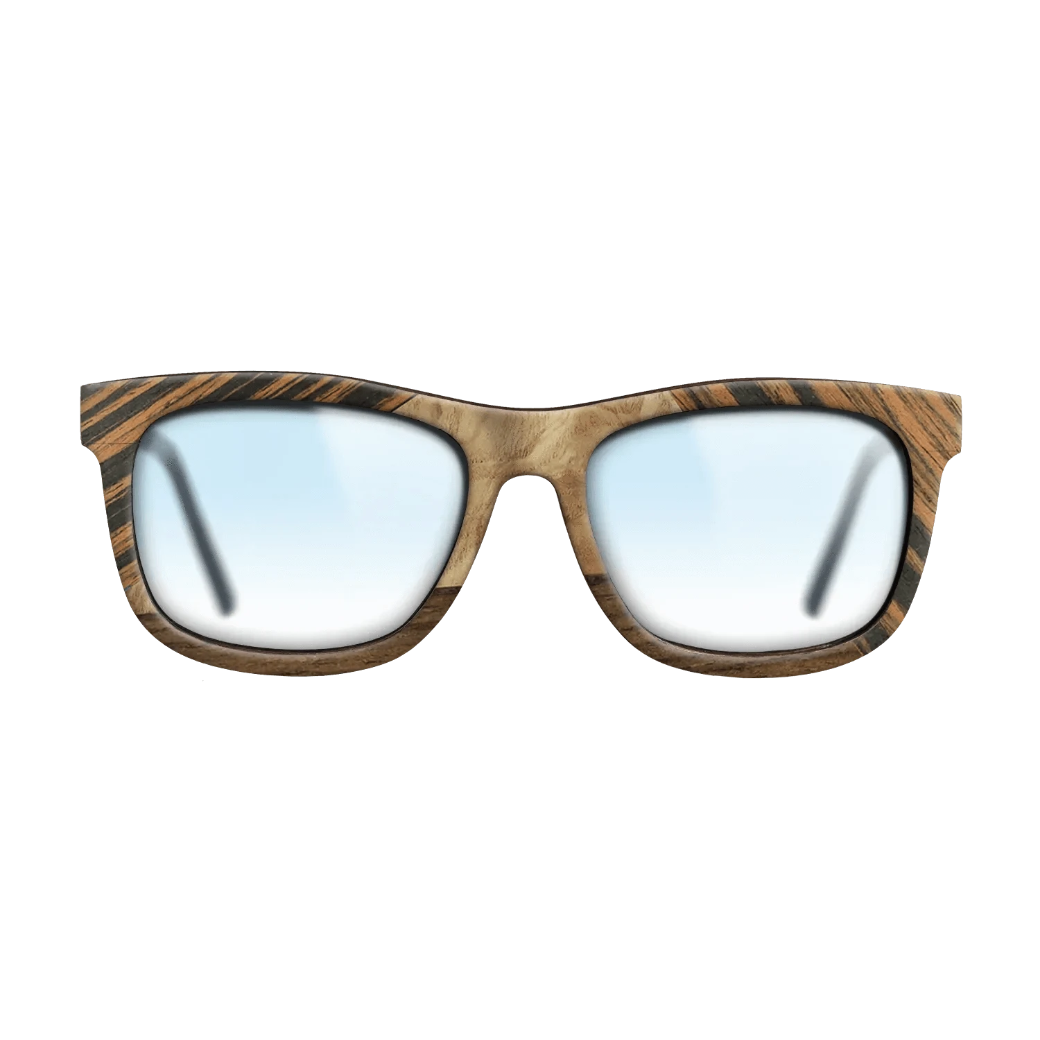 Ziricote Dark Quartered,Walnut: Straight Grain,Italian Ebony,Olive Burl: Bauhaus - The Hero - Square - 983 - SIRIS wood optic