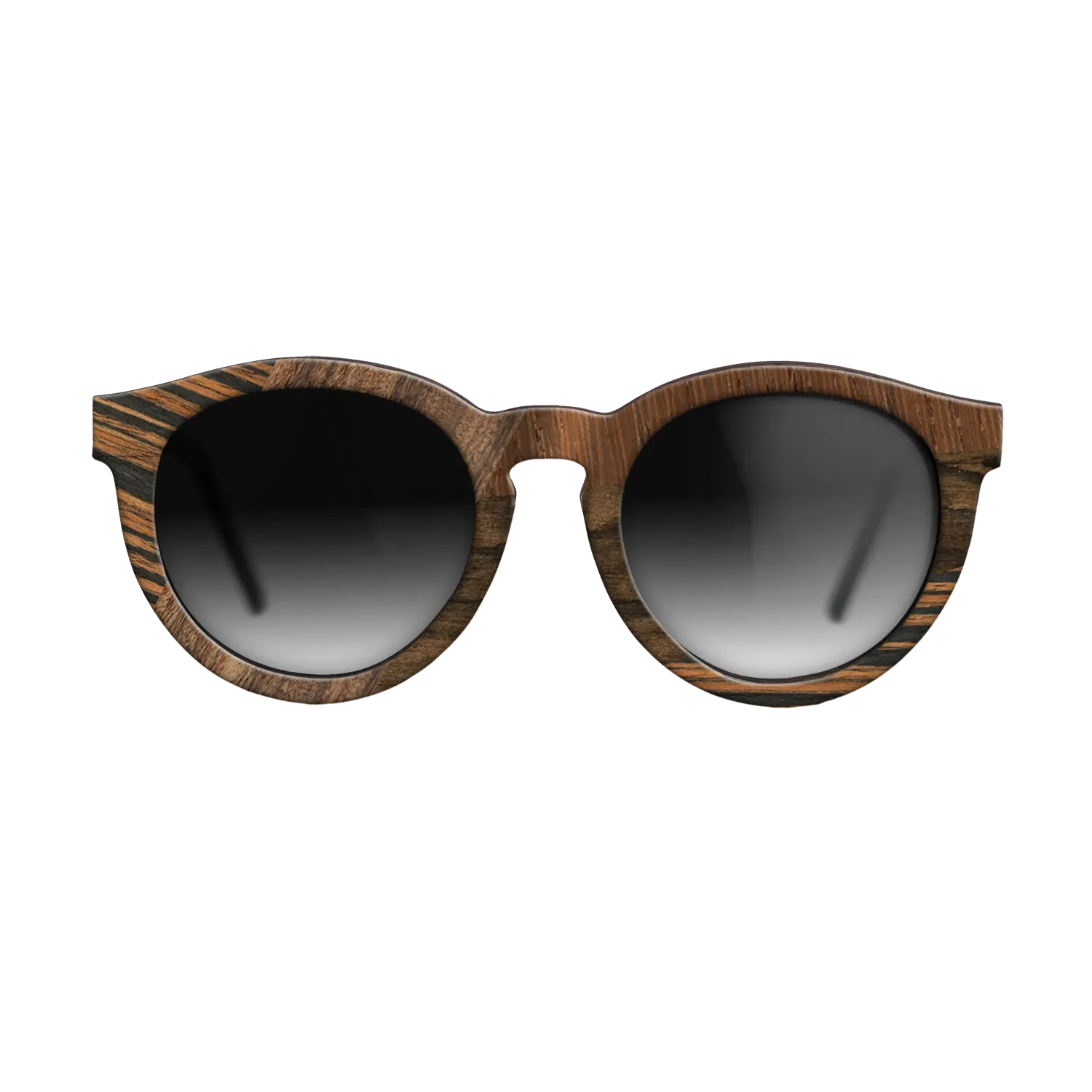 Santos Rosewood Dark,Poplar Dyed: Turquoise,Italian Ebony,Wenge,Walnut Claro Dark: Bauhaus - The Rebel - Round - 1857 - SIRIS wood optic